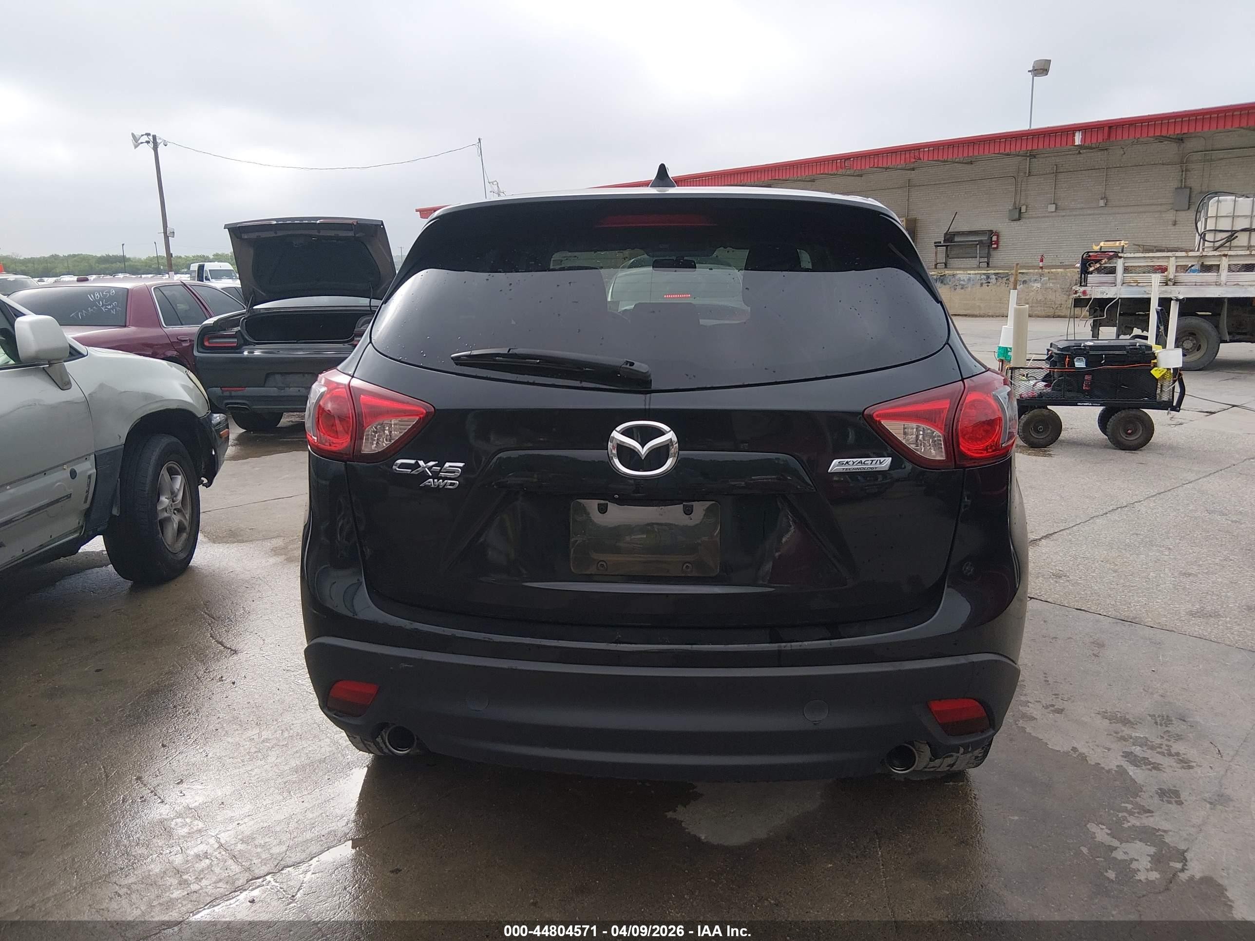 2015 Mazda Cx-5 Touring Black vin: JM3KE4CY9F0444075
