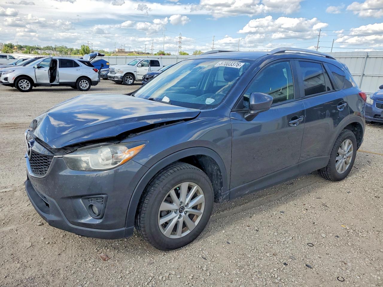 2015 Mazda Cx-5 Touring Charcoal vin: JM3KE4CY9F0448675
