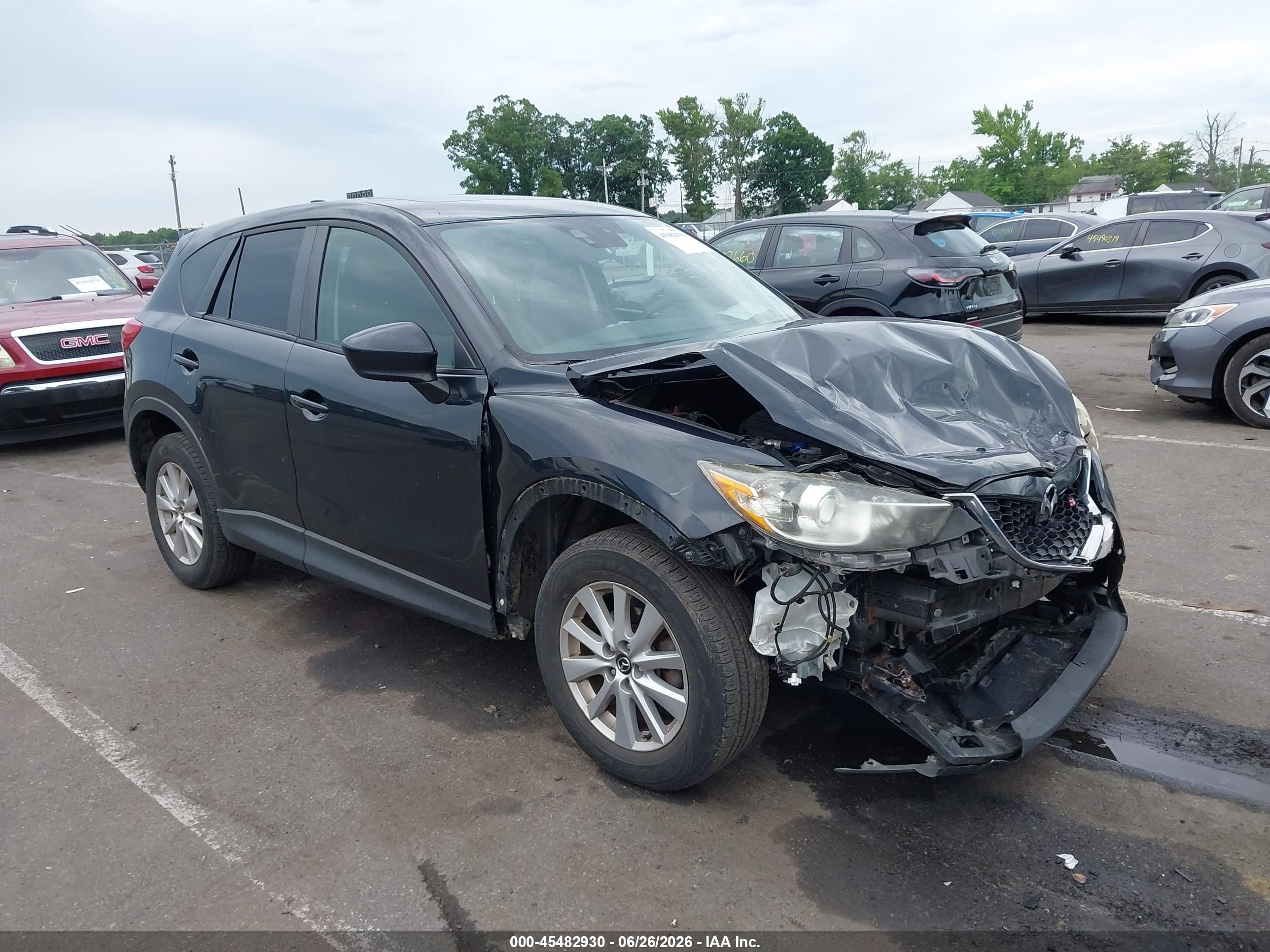2015 Mazda Cx-5 Touring Black vin: JM3KE4CY9F0460213