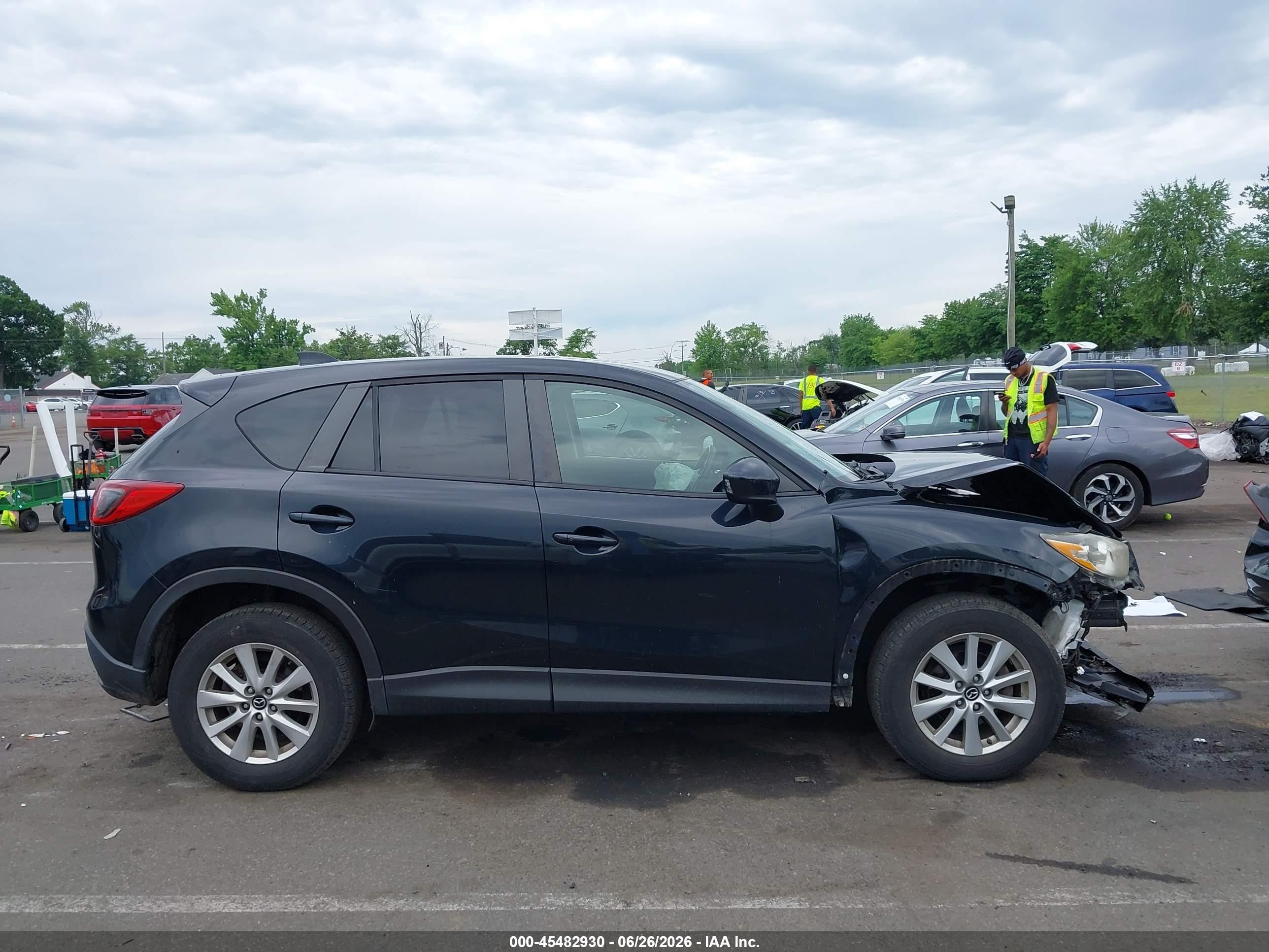 2015 Mazda Cx-5 Touring Black vin: JM3KE4CY9F0460213
