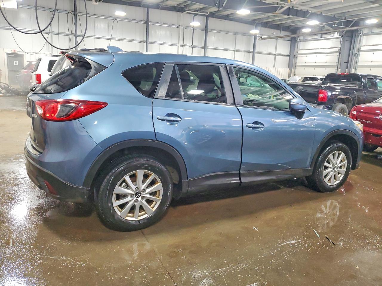 2015 Mazda Cx-5 Touring Blue vin: JM3KE4CY9F0477769