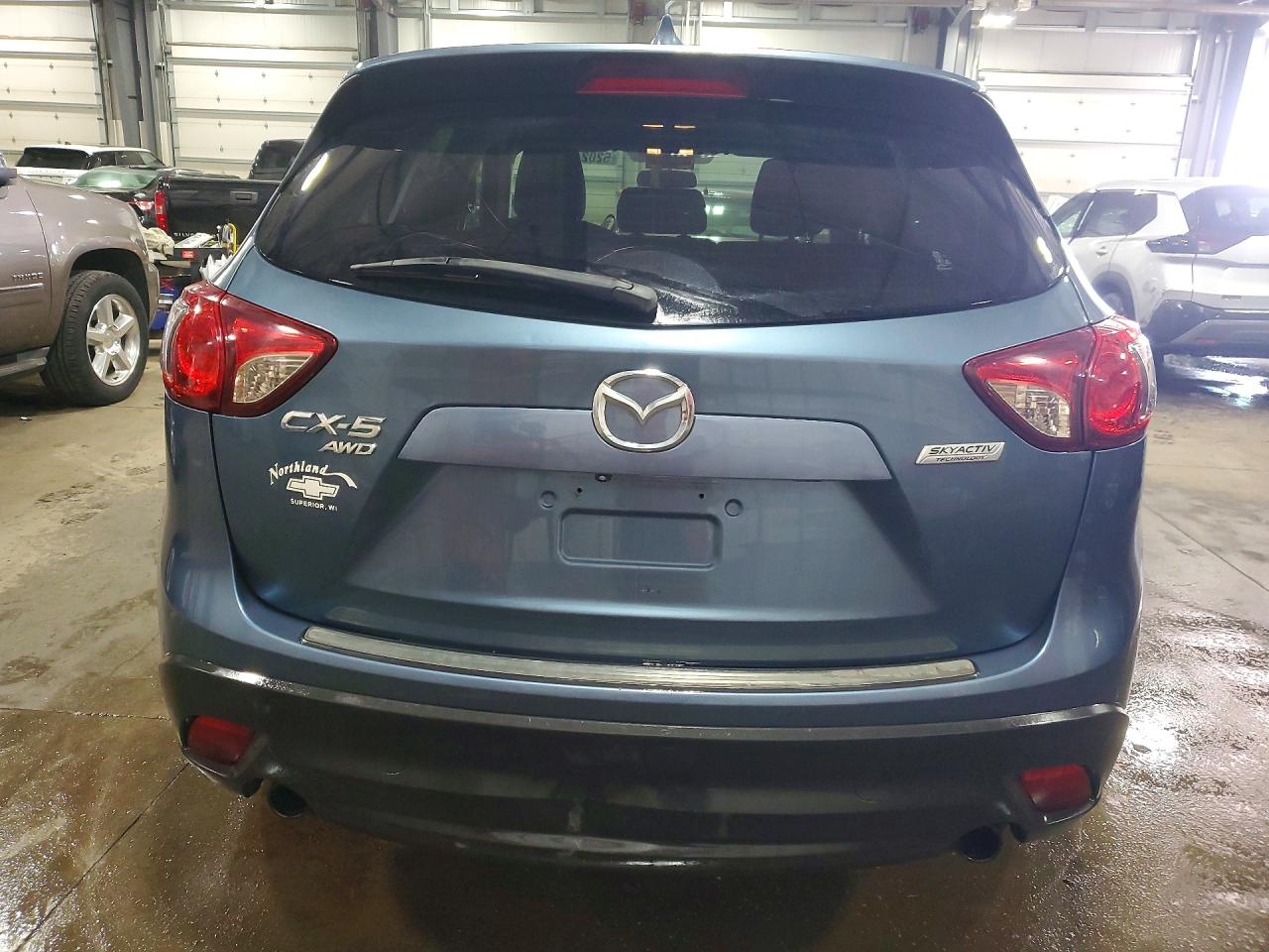 2015 Mazda Cx-5 Touring Blue vin: JM3KE4CY9F0477769