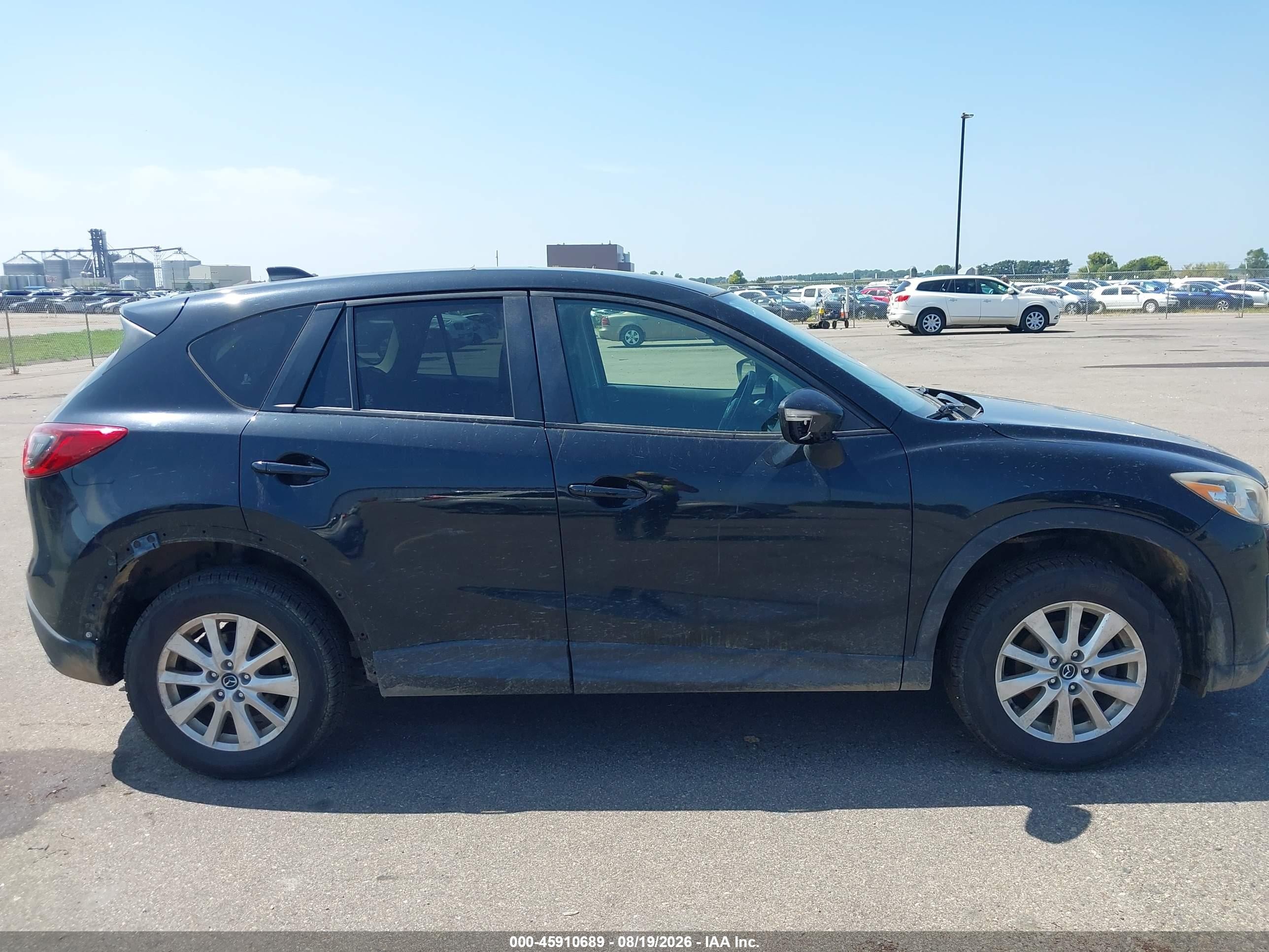 2015 Mazda Cx-5 Touring Black vin: JM3KE4CY9F0523651