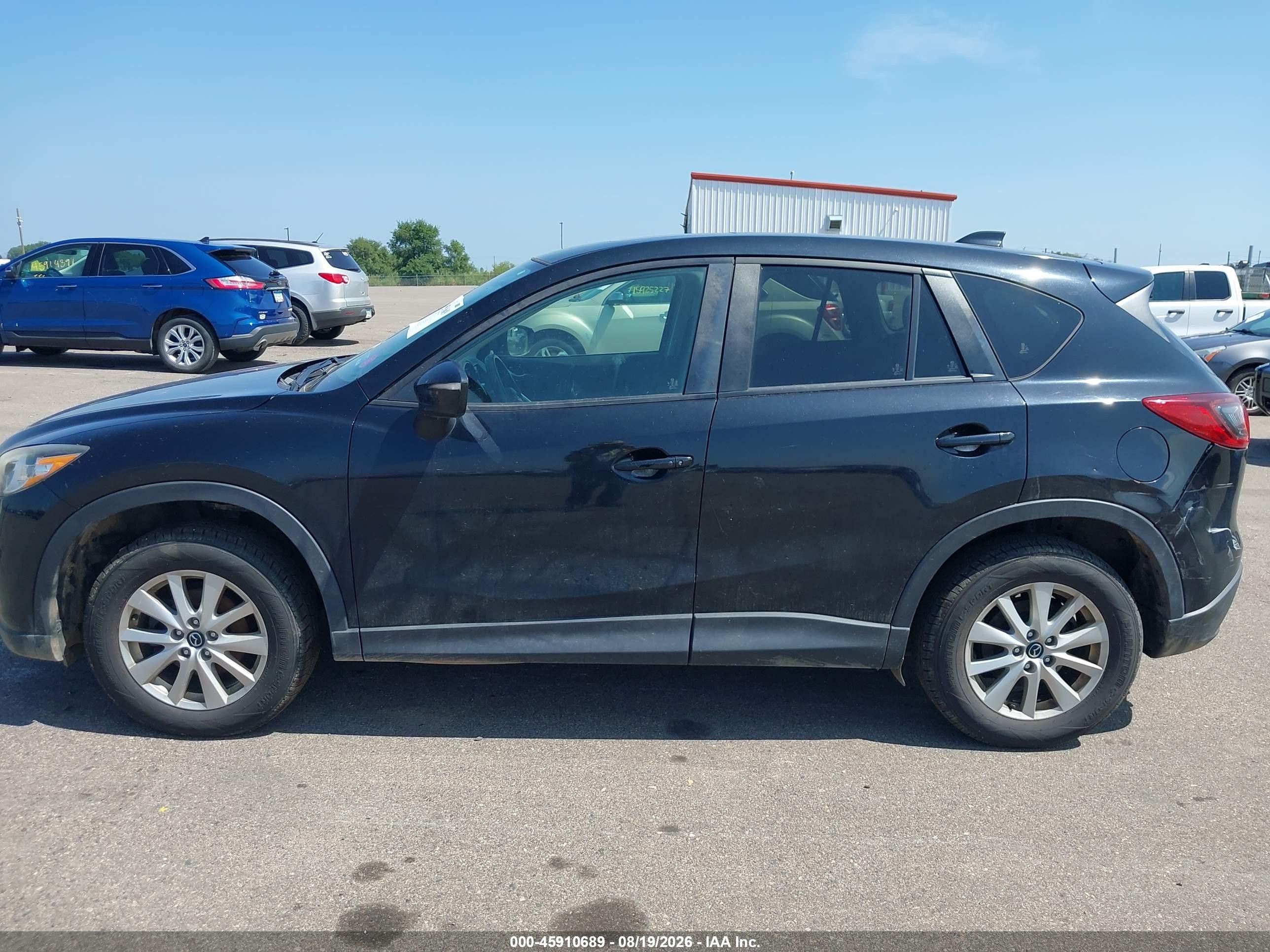 2015 Mazda Cx-5 Touring Black vin: JM3KE4CY9F0523651