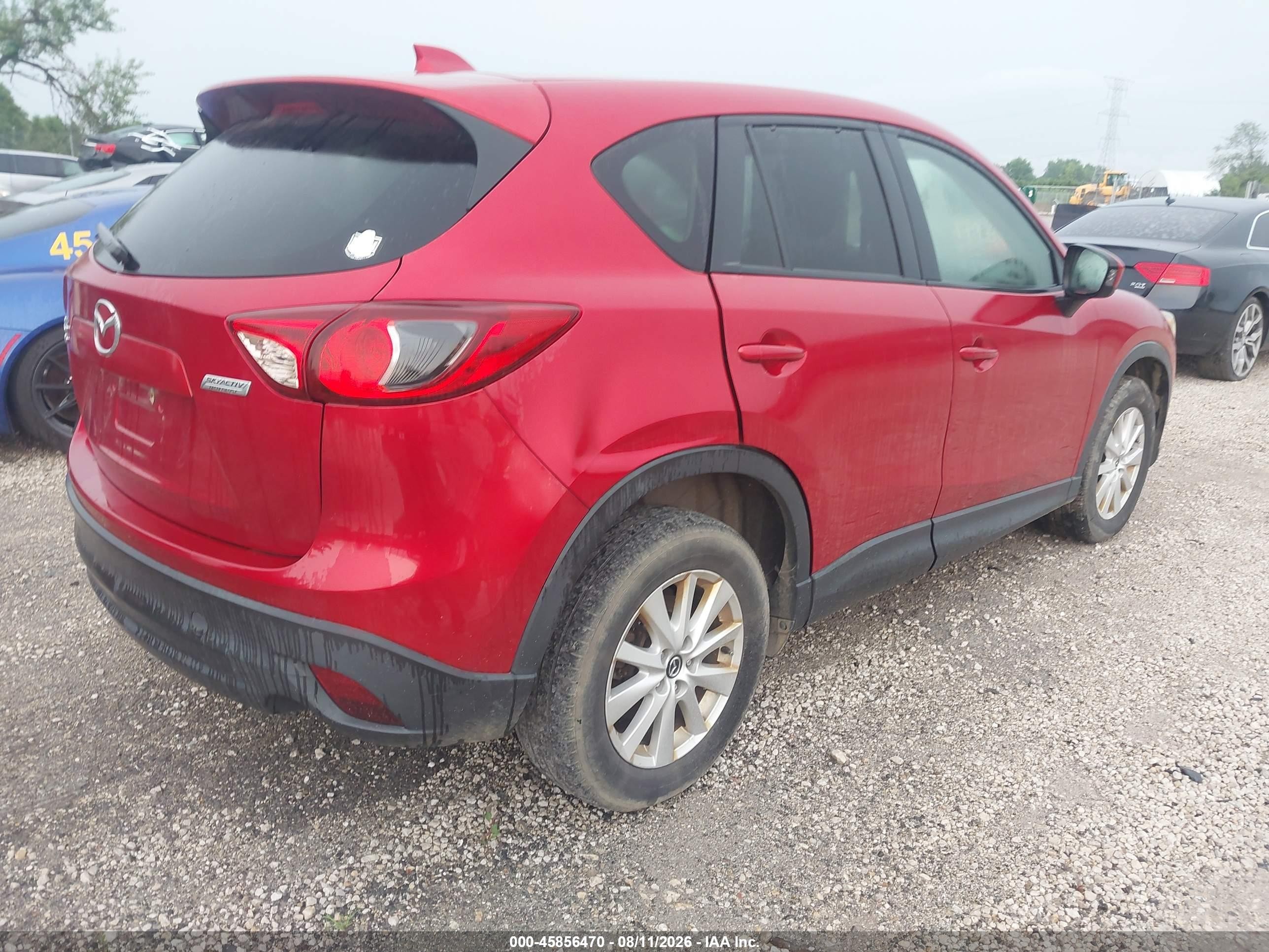 2014 Mazda Cx-5 Touring Red vin: JM3KE4CYXE0311100