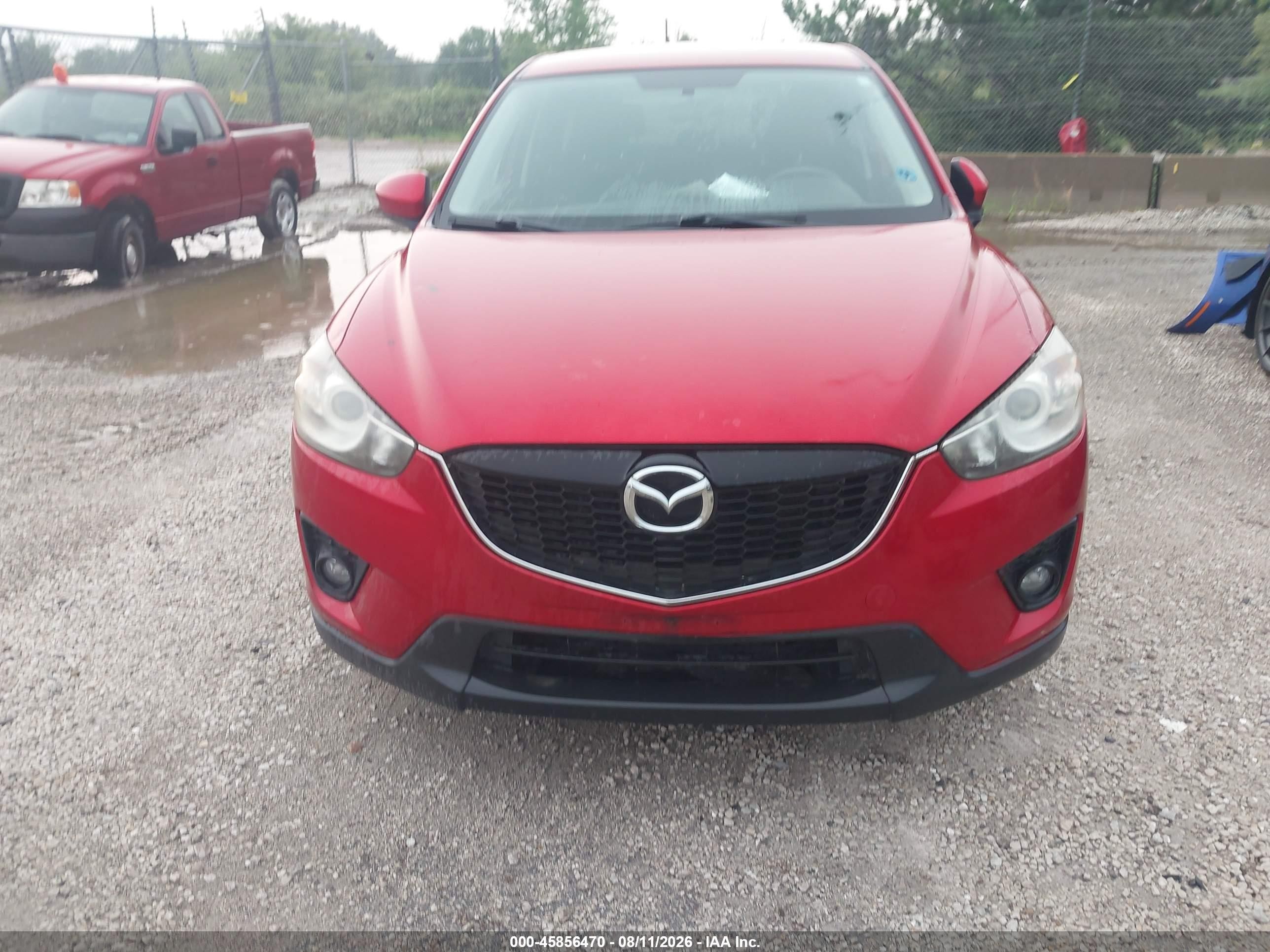 2014 Mazda Cx-5 Touring Red vin: JM3KE4CYXE0311100