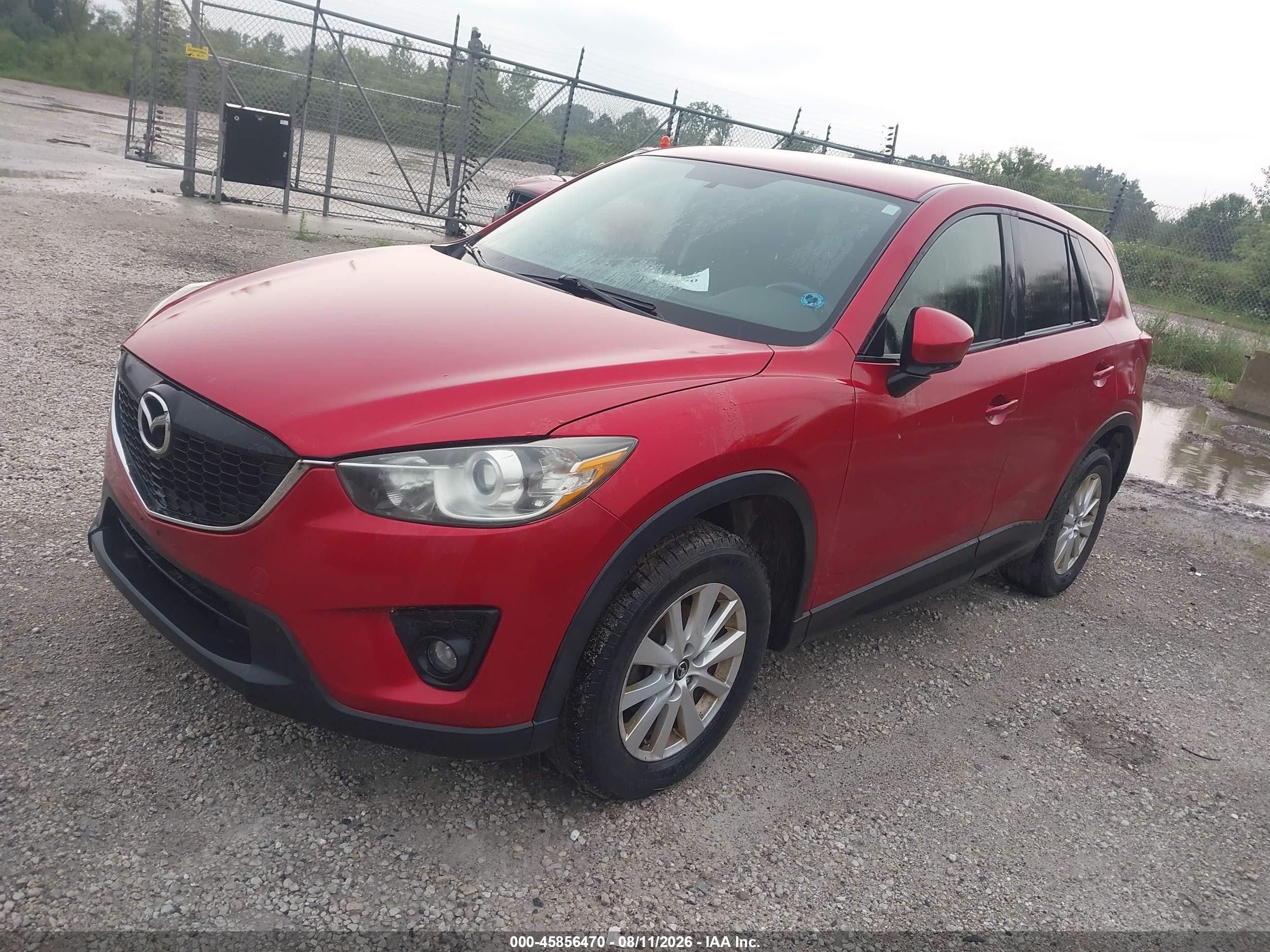 2014 Mazda Cx-5 Touring Red vin: JM3KE4CYXE0311100