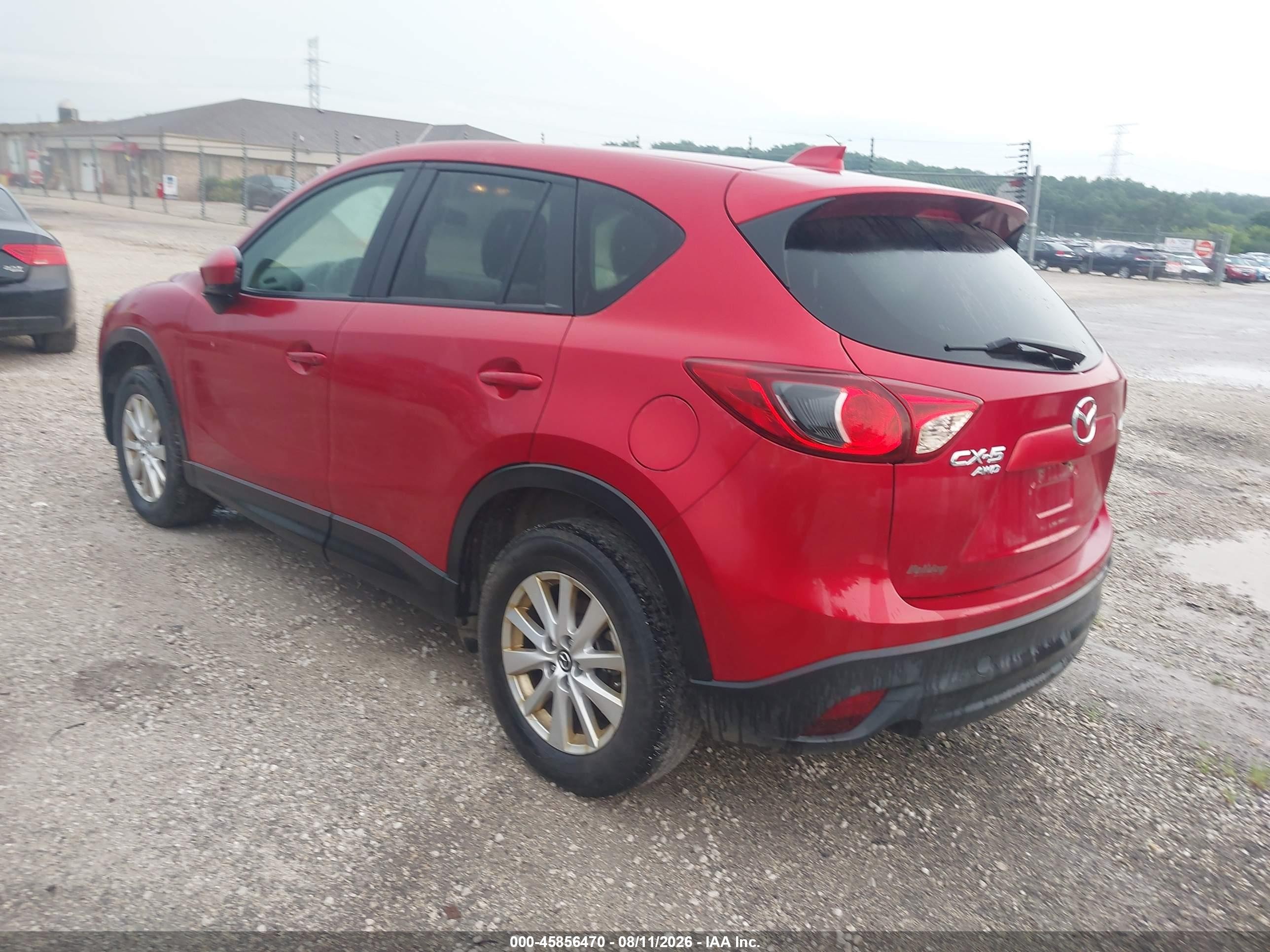 2014 Mazda Cx-5 Touring Red vin: JM3KE4CYXE0311100