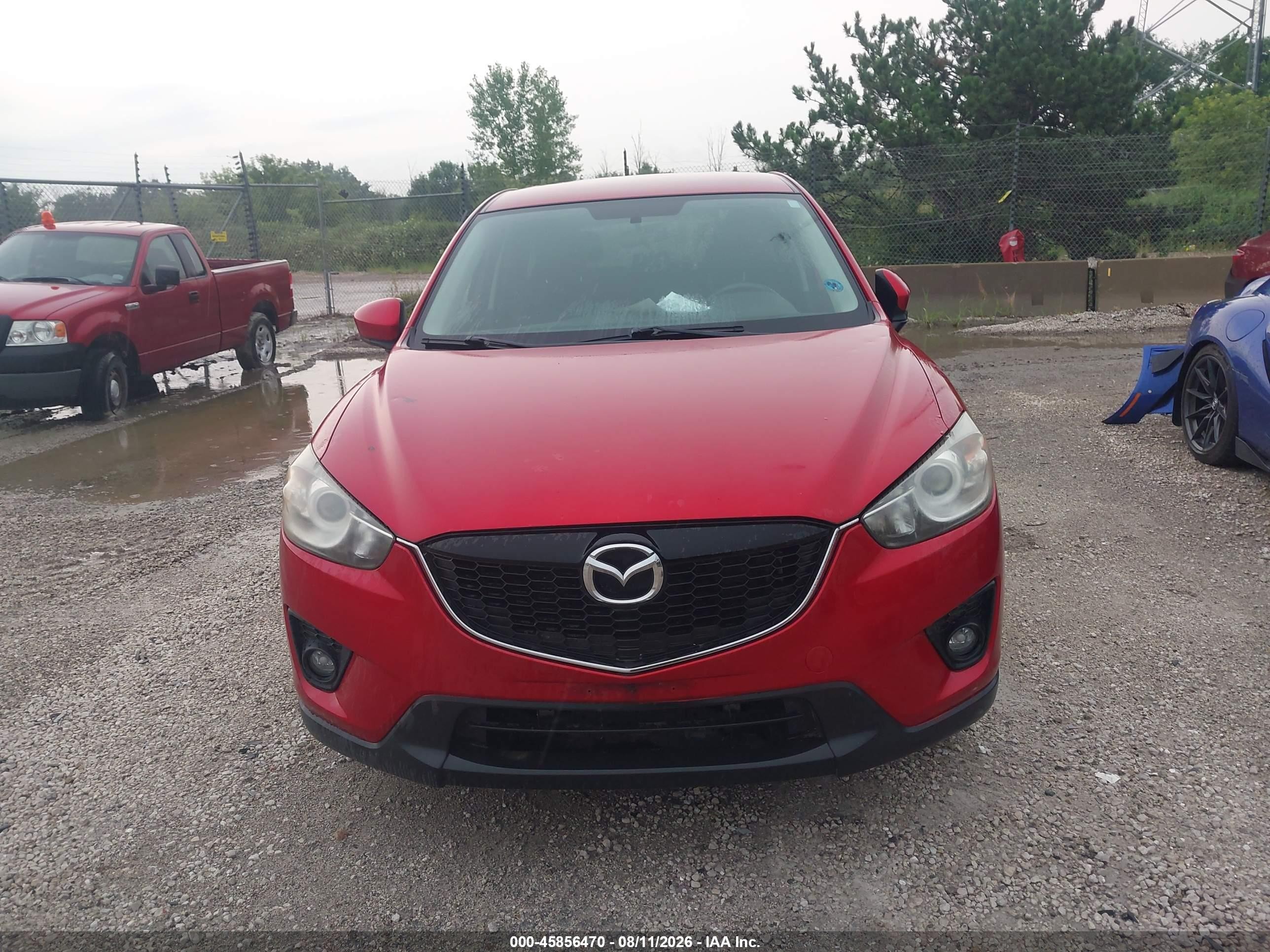 2014 Mazda Cx-5 Touring Red vin: JM3KE4CYXE0311100