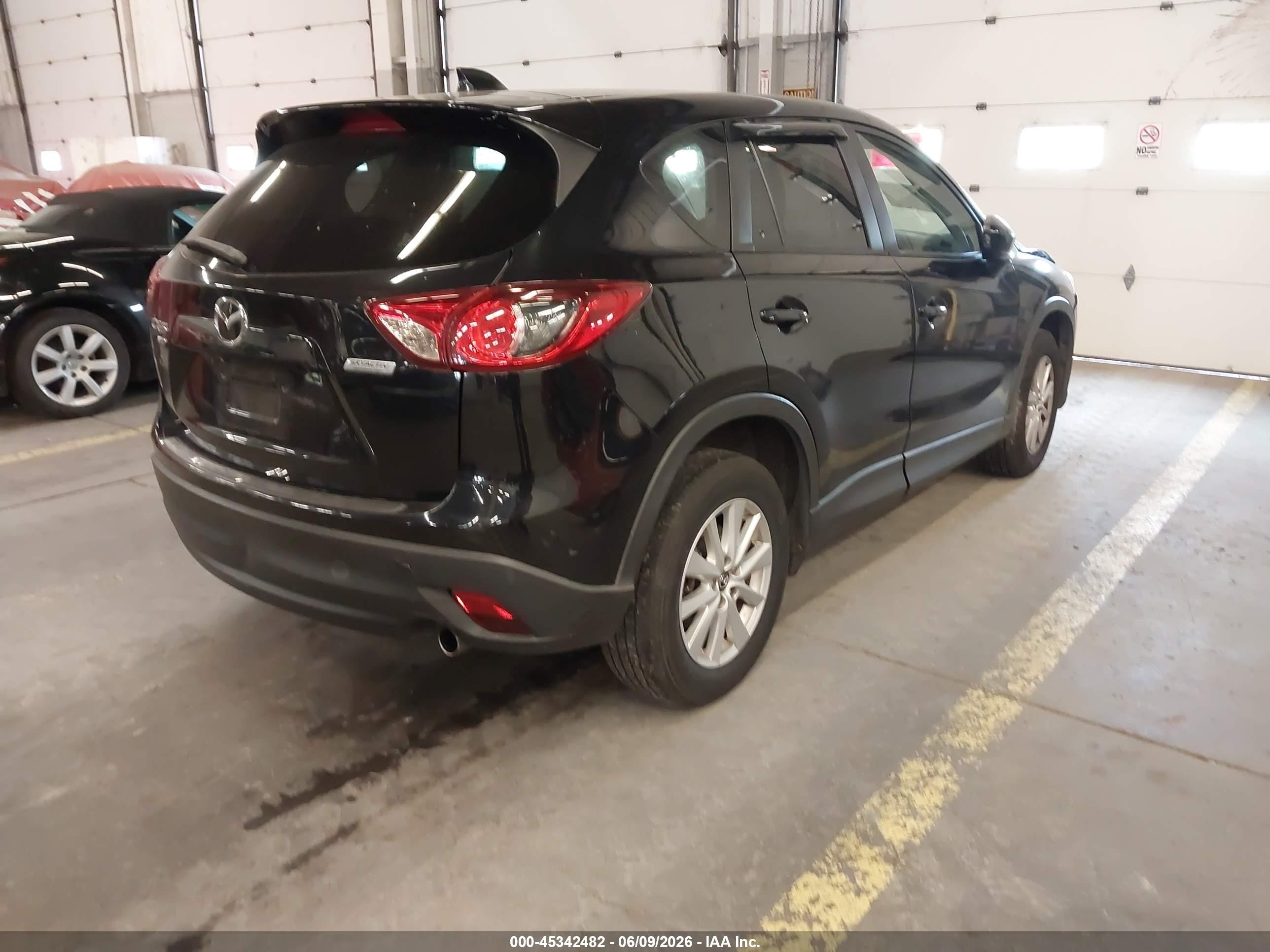 2014 Mazda Cx-5 Touring Black vin: JM3KE4CYXE0319083