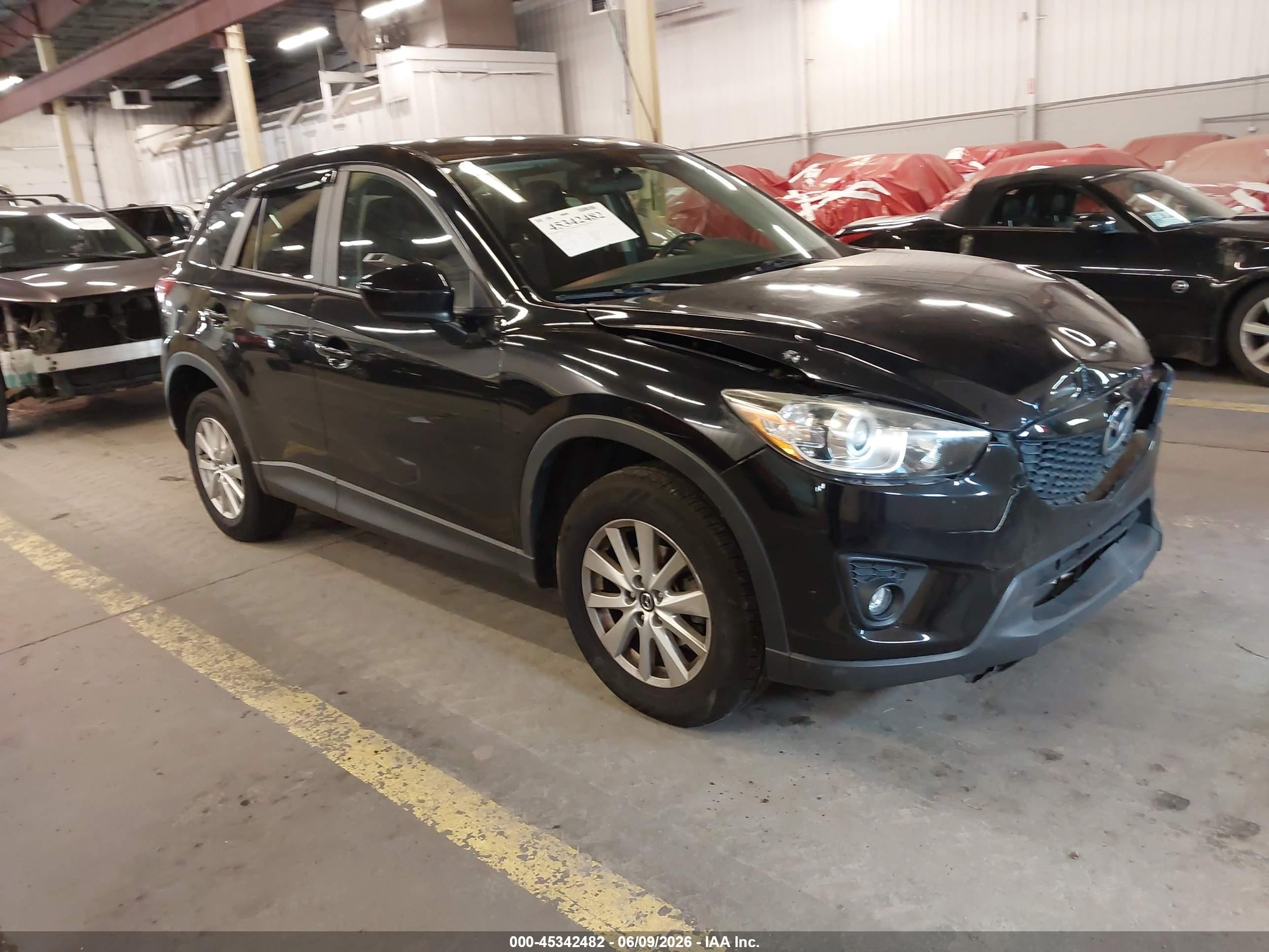 2014 Mazda Cx-5 Touring Black vin: JM3KE4CYXE0319083