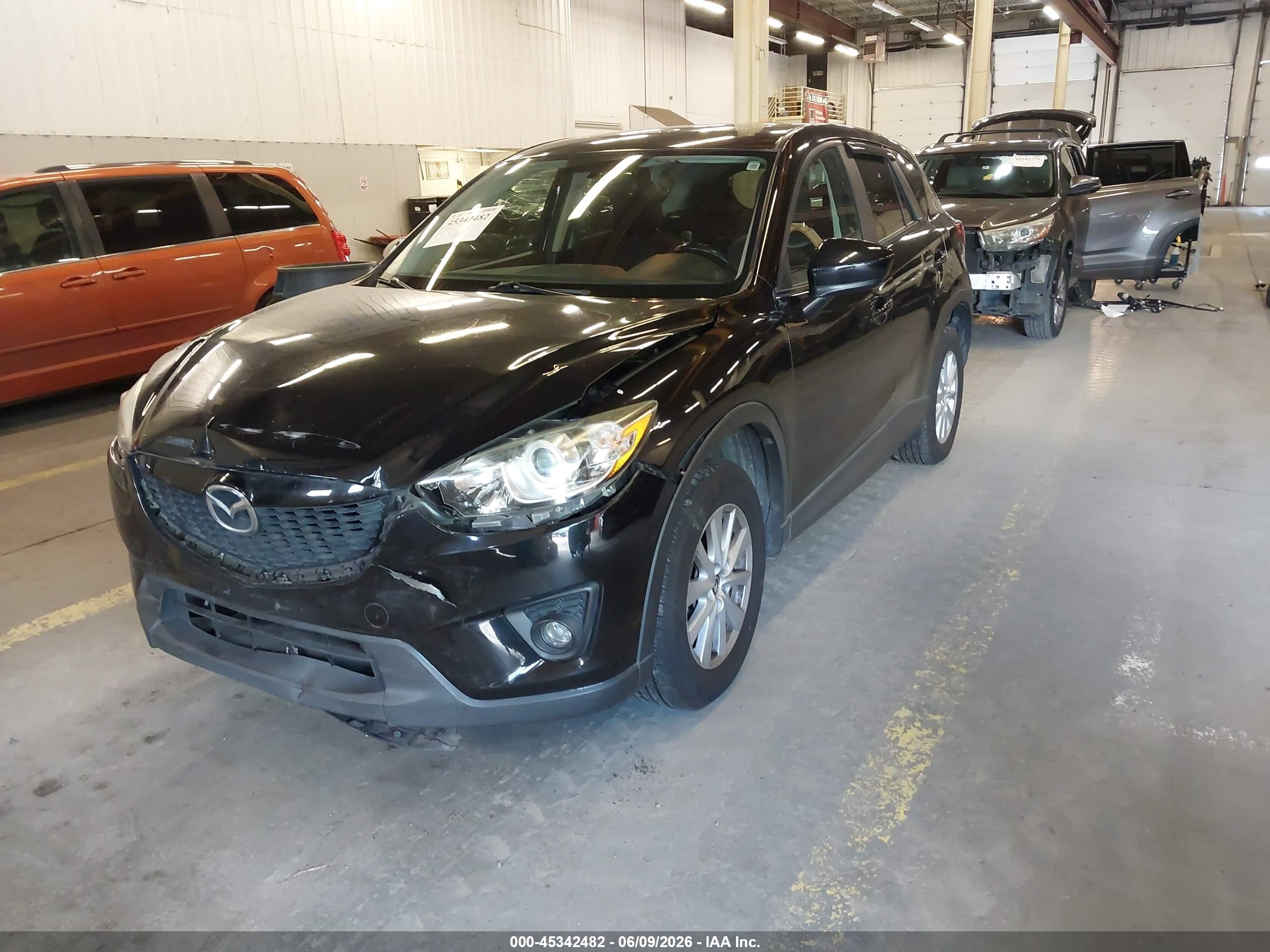 2014 Mazda Cx-5 Touring Black vin: JM3KE4CYXE0319083