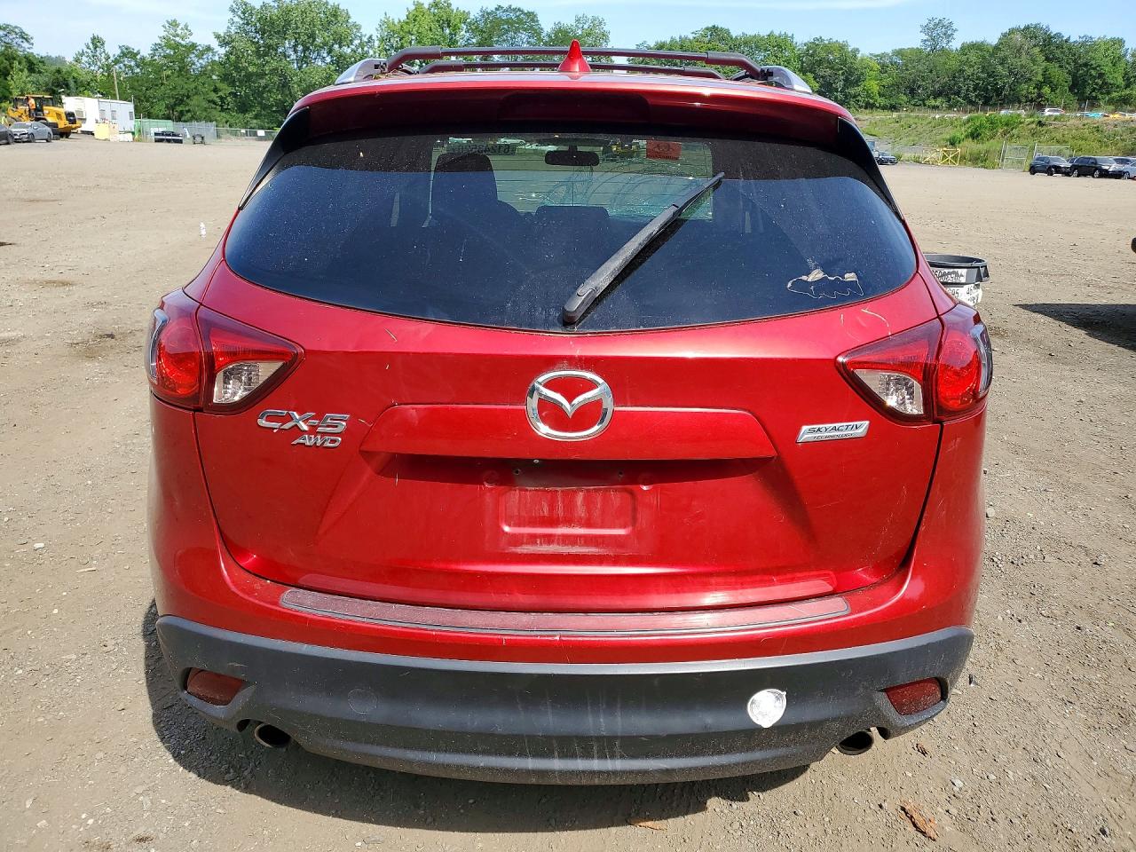 2014 Mazda Cx-5 Touring Red vin: JM3KE4CYXE0366131
