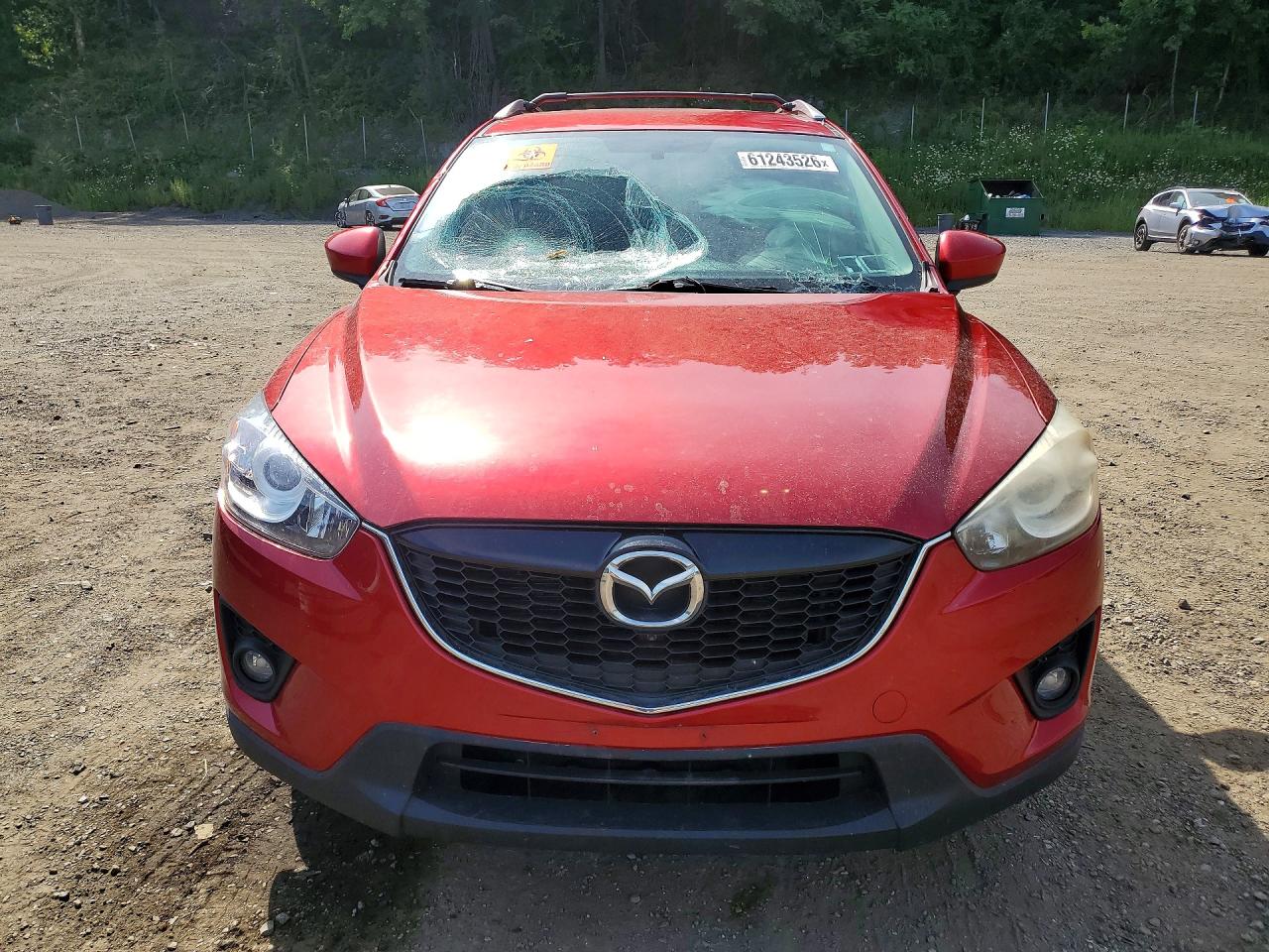 2014 Mazda Cx-5 Touring Red vin: JM3KE4CYXE0366131