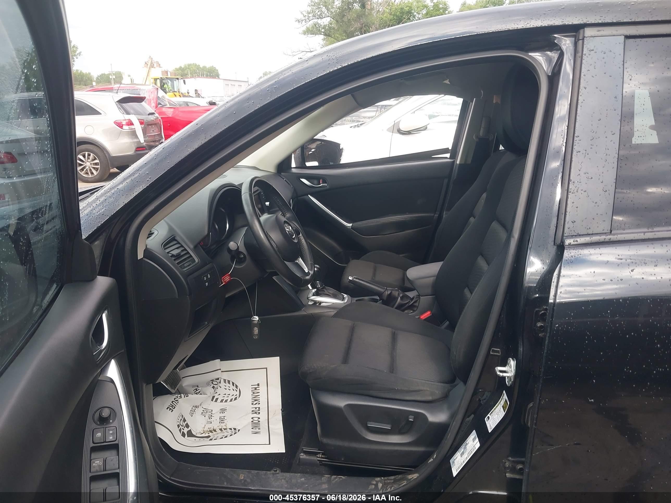 2014 Mazda Cx-5 Touring Black vin: JM3KE4CYXE0402321