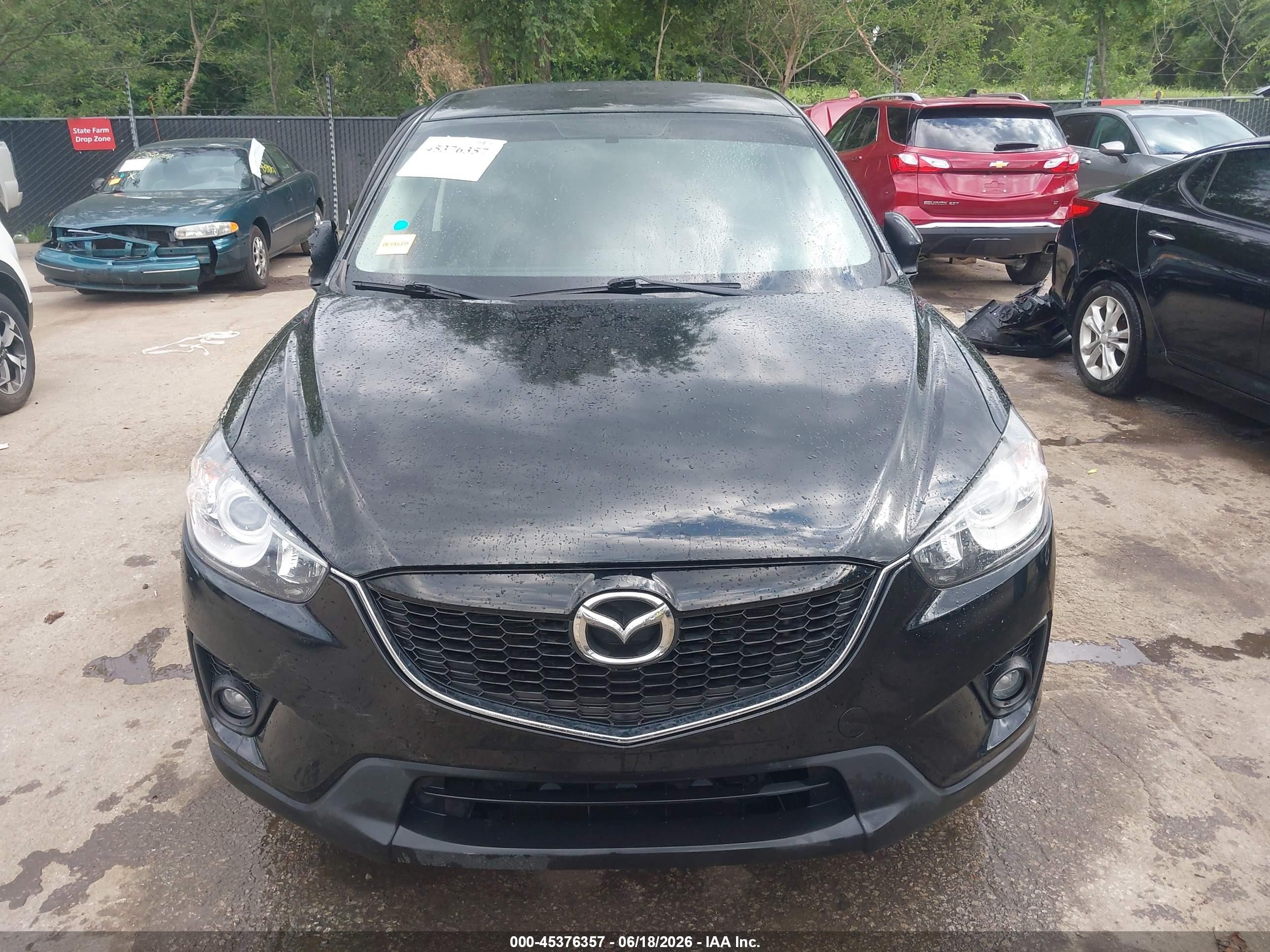2014 Mazda Cx-5 Touring Black vin: JM3KE4CYXE0402321