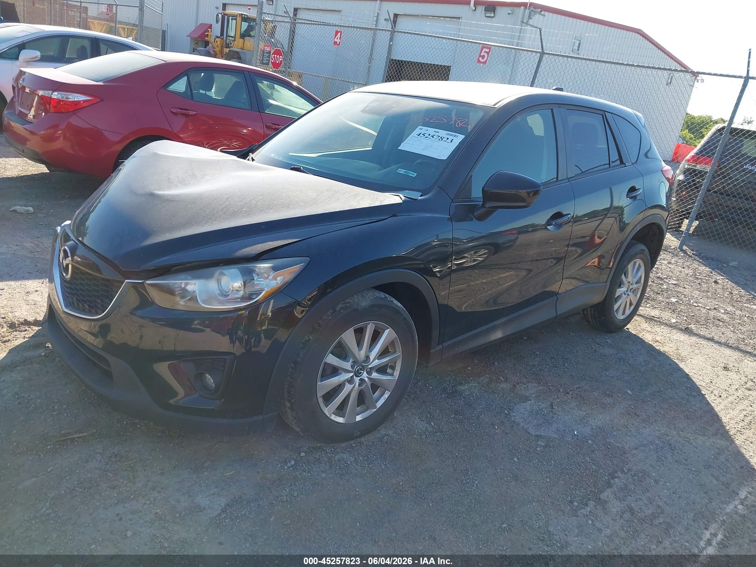 2014 Mazda Cx-5 Touring Black vin: JM3KE4CYXE0423699