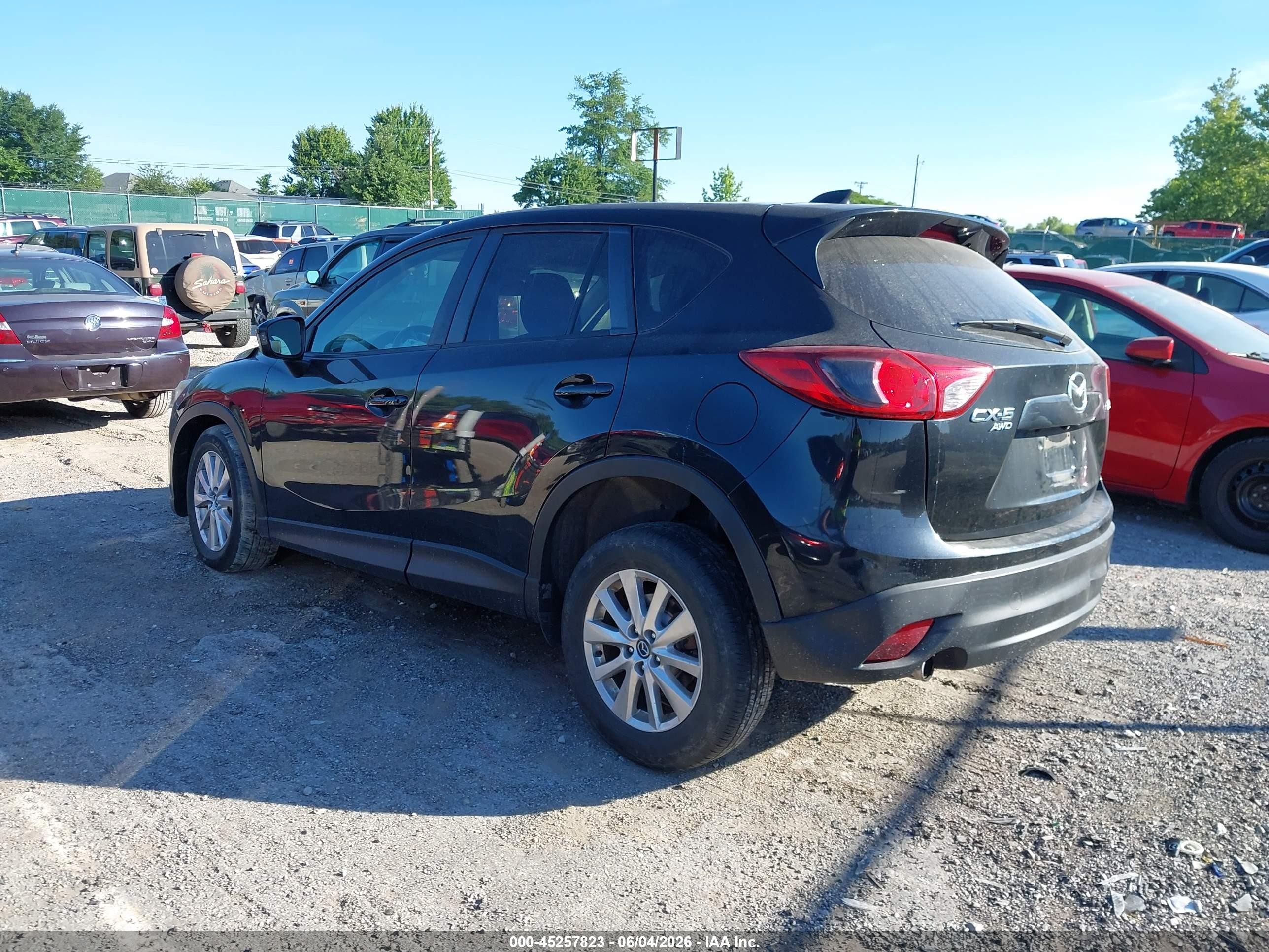 2014 Mazda Cx-5 Touring Black vin: JM3KE4CYXE0423699