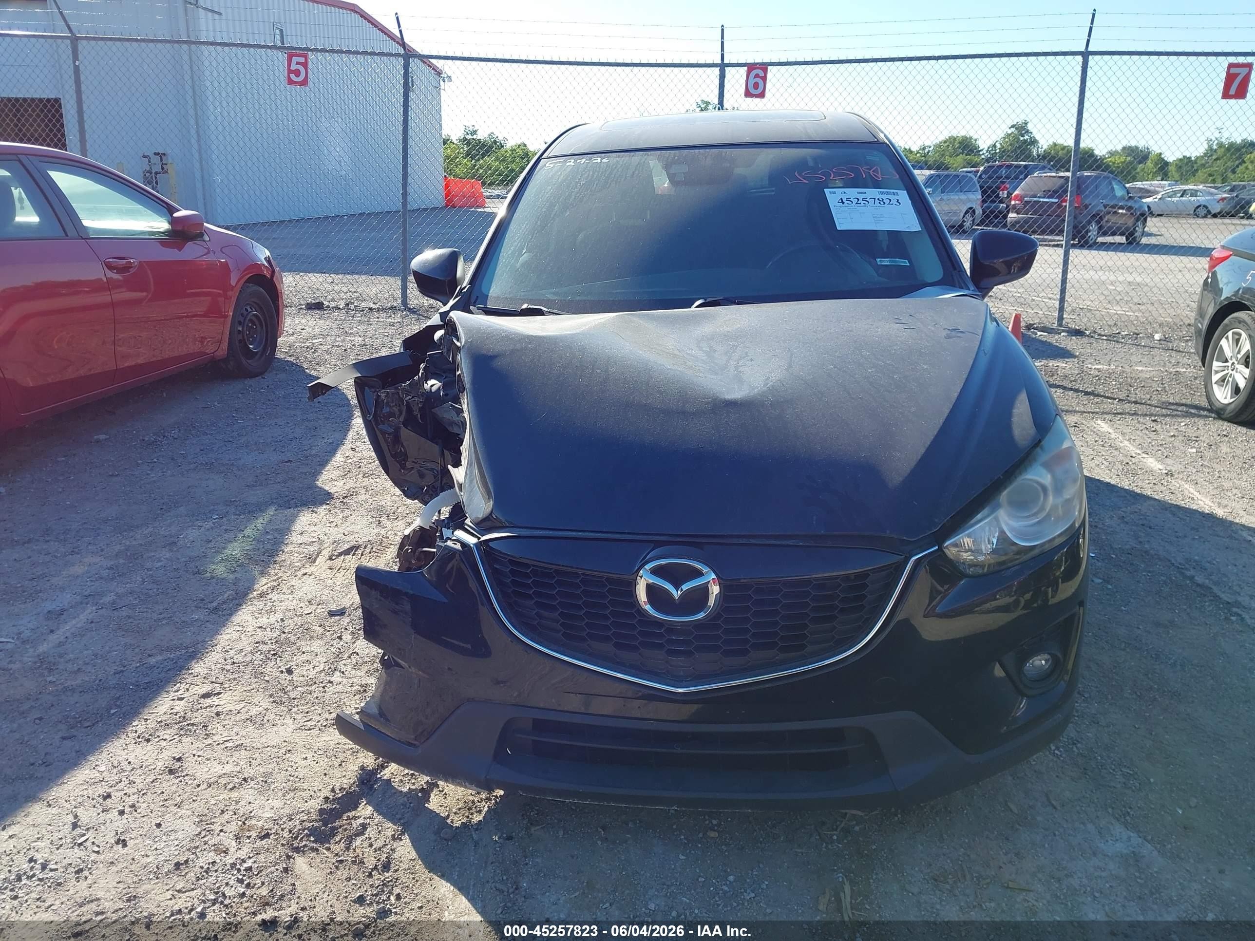 2014 Mazda Cx-5 Touring Black vin: JM3KE4CYXE0423699