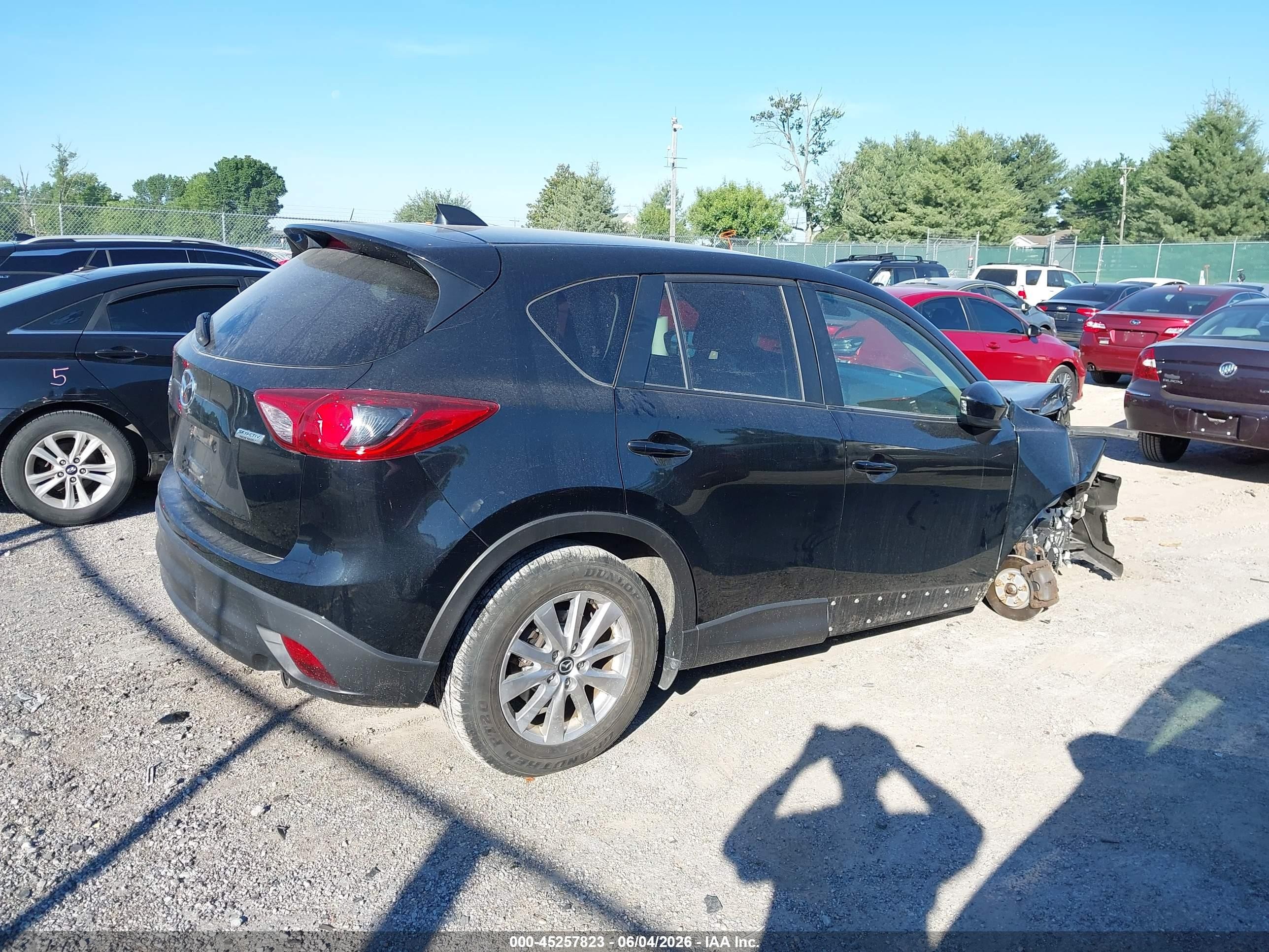 2014 Mazda Cx-5 Touring Black vin: JM3KE4CYXE0423699
