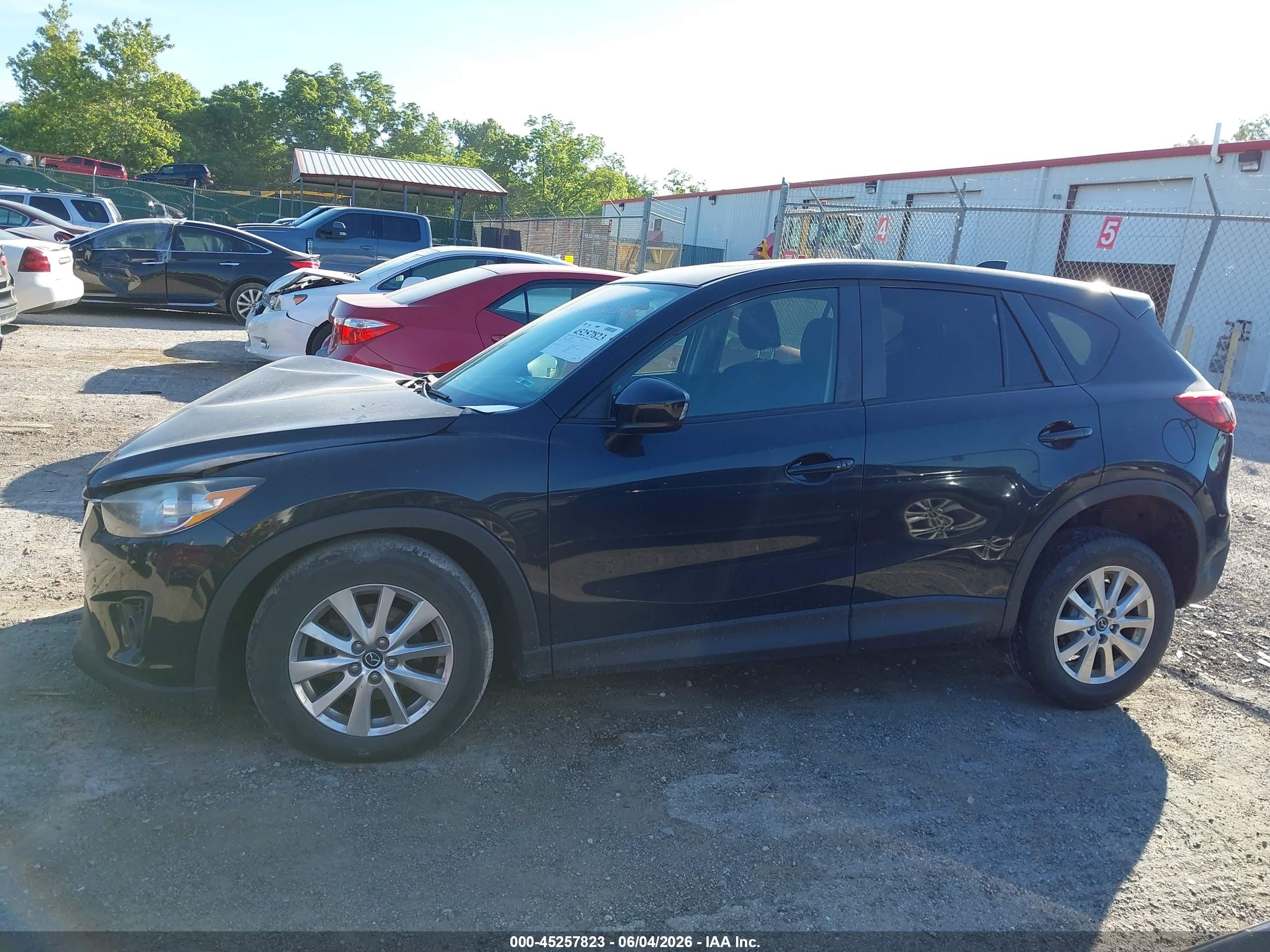 2014 Mazda Cx-5 Touring Black vin: JM3KE4CYXE0423699