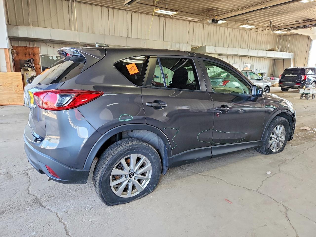 2015 Mazda Cx-5 Touring Gray vin: JM3KE4CYXF0452721