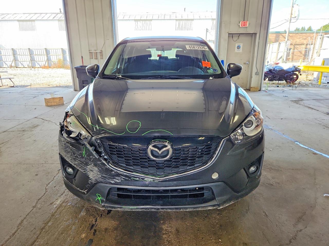 2015 Mazda Cx-5 Touring Gray vin: JM3KE4CYXF0452721