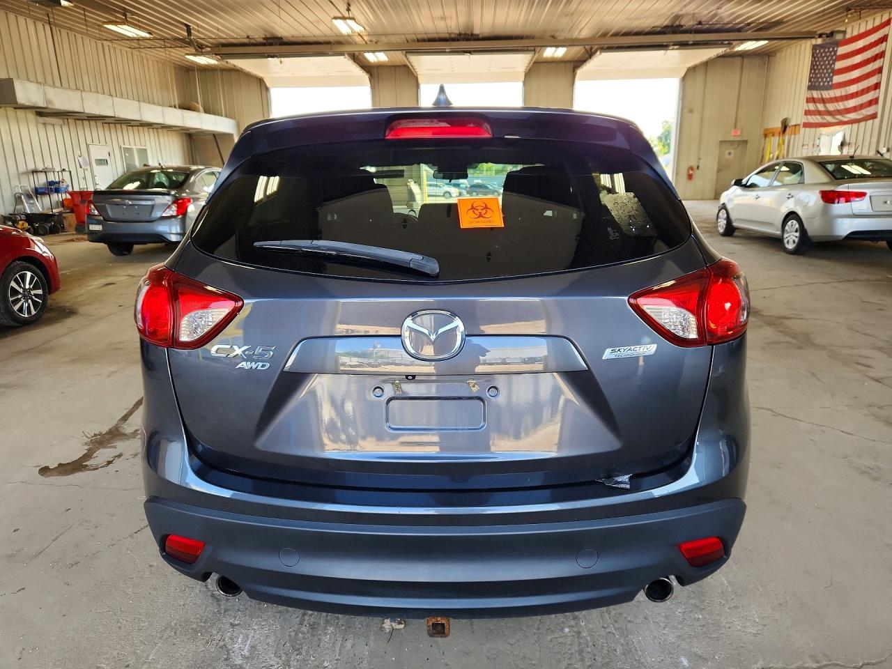 2015 Mazda Cx-5 Touring Gray vin: JM3KE4CYXF0452721