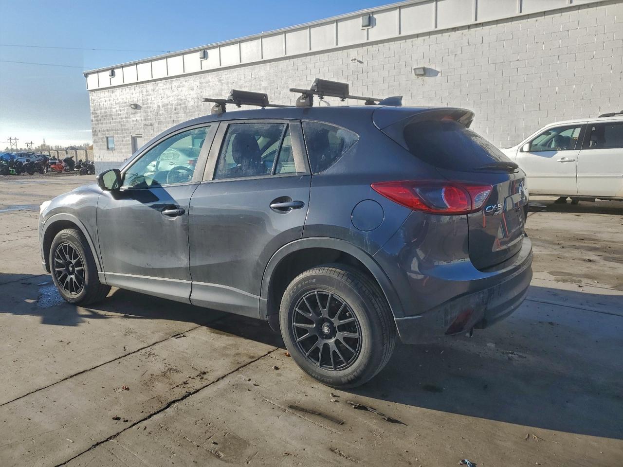 2015 Mazda Cx-5 Touring Gray vin: JM3KE4CYXF0455456