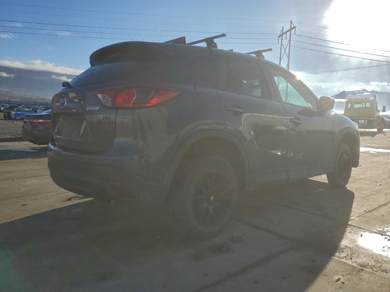 2015 Mazda Cx-5 Touring Gray vin: JM3KE4CYXF0455456