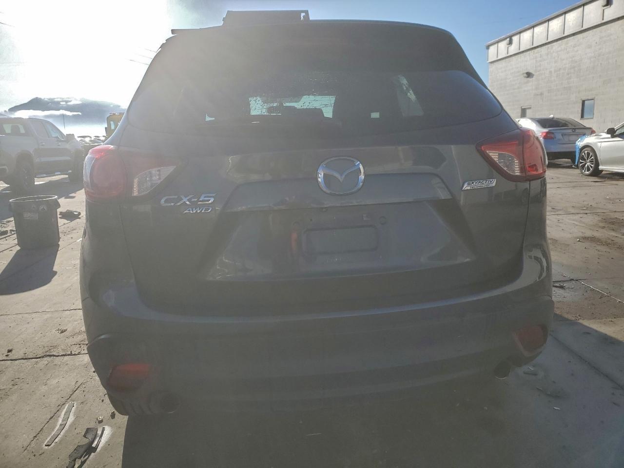 2015 Mazda Cx-5 Touring Gray vin: JM3KE4CYXF0455456