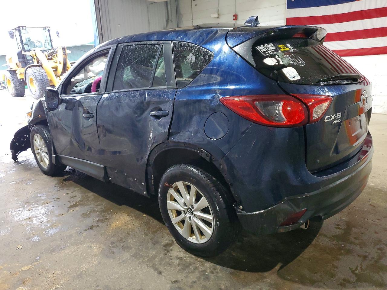 2015 Mazda Cx-5 Touring Blue vin: JM3KE4CYXF0459832