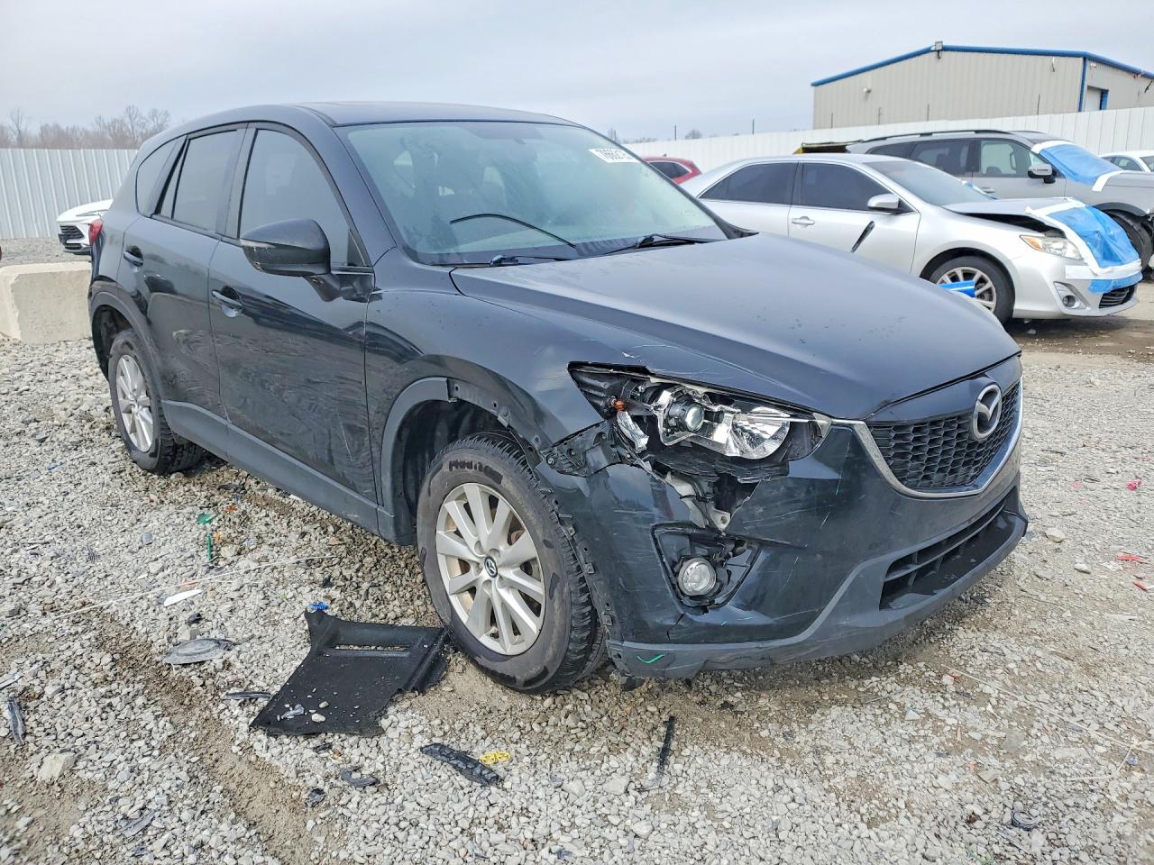 2015 Mazda Cx-5 Touring Black vin: JM3KE4CYXF0484360