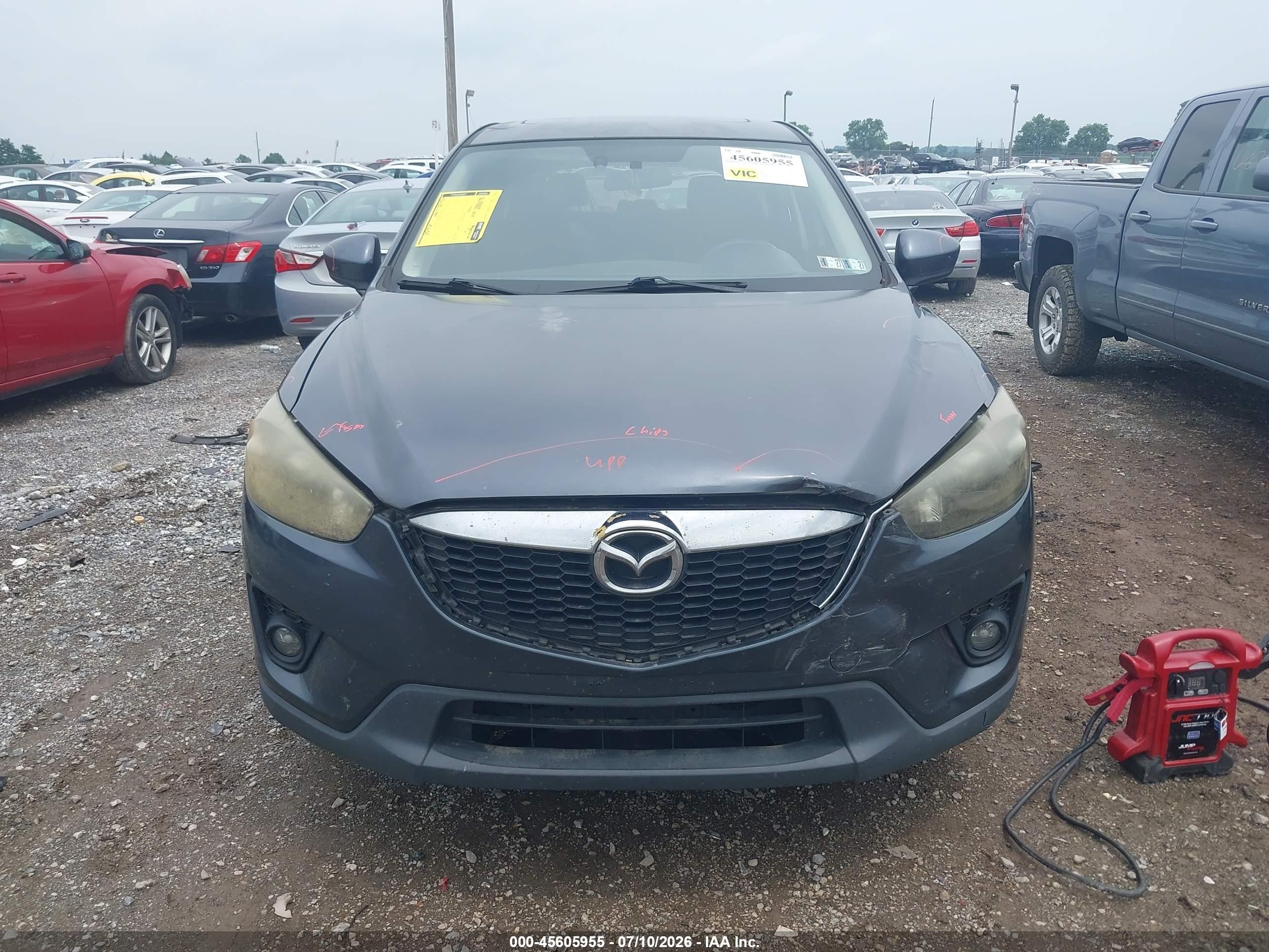 2013 Mazda Cx-5 Grand Touring Blue vin: JM3KE4DE1D0133807