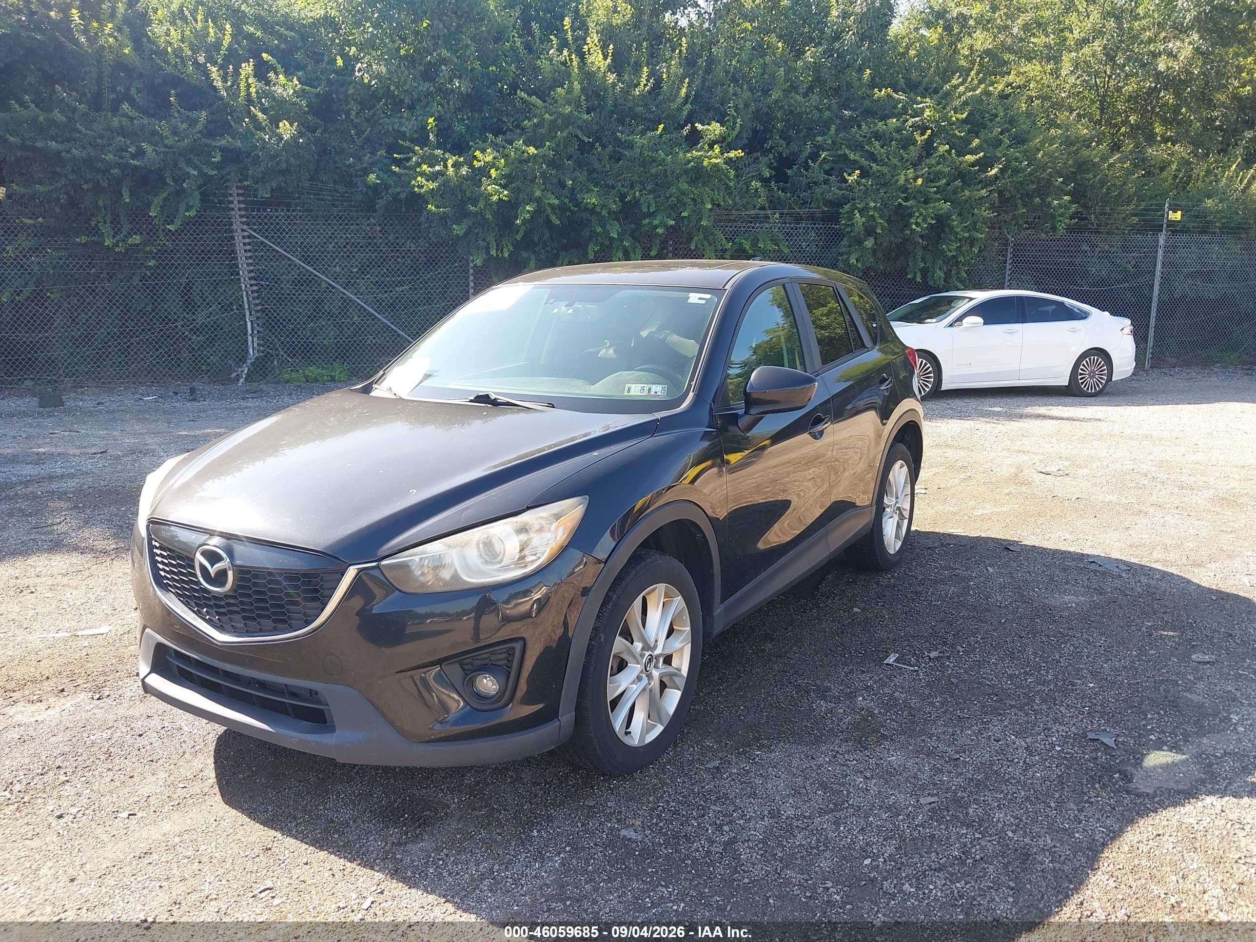 2013 Mazda Cx-5 Grand Touring Black vin: JM3KE4DE1D0168069