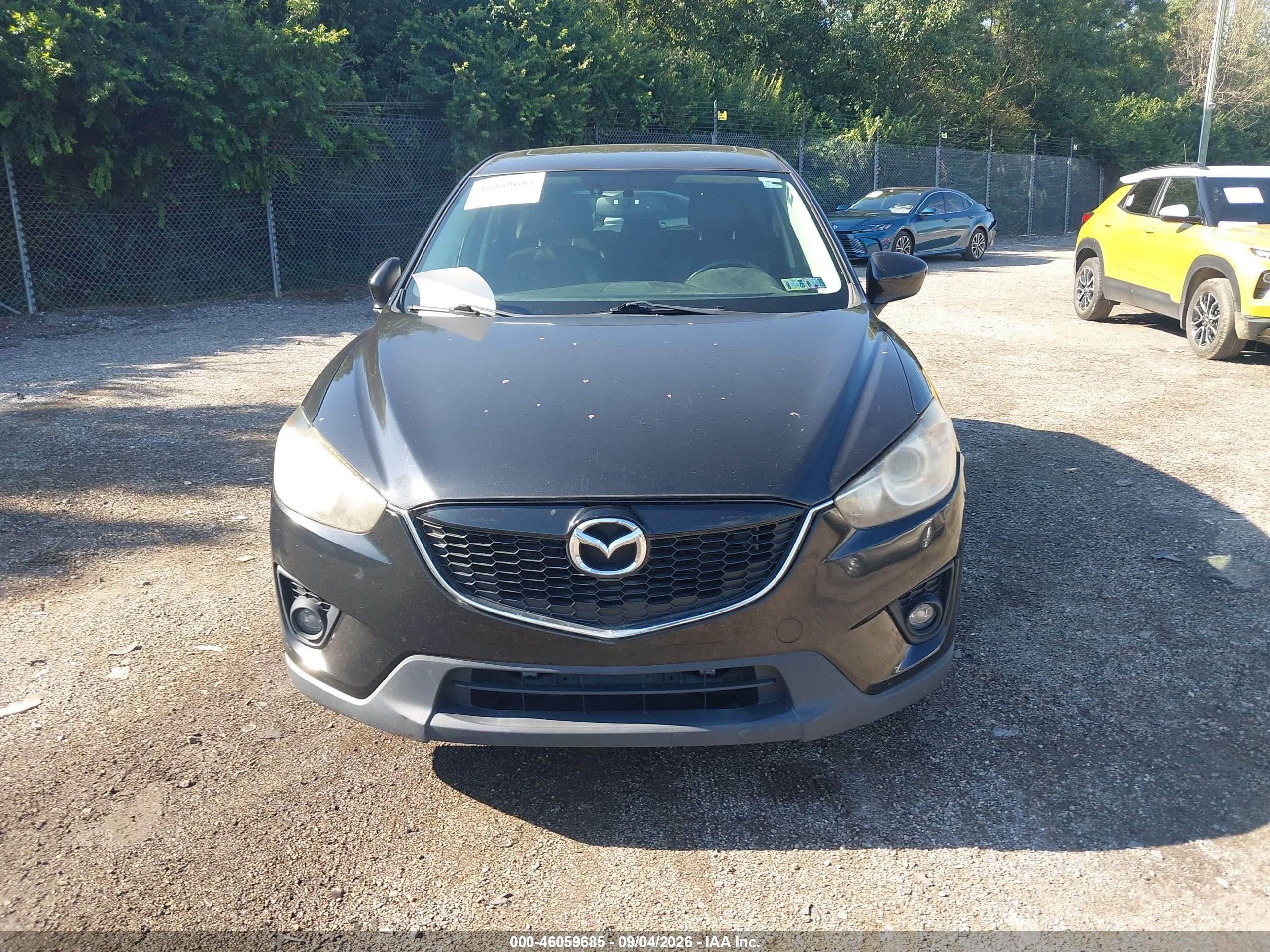 2013 Mazda Cx-5 Grand Touring Black vin: JM3KE4DE1D0168069