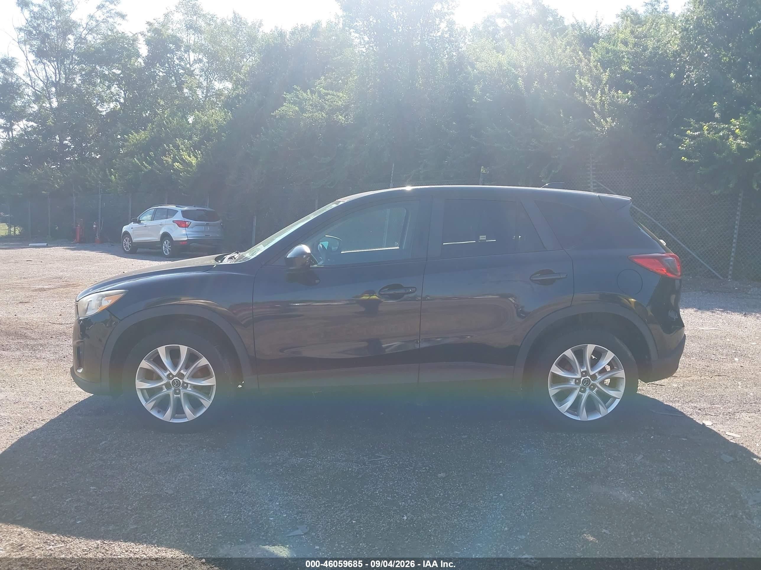 2013 Mazda Cx-5 Grand Touring Black vin: JM3KE4DE1D0168069