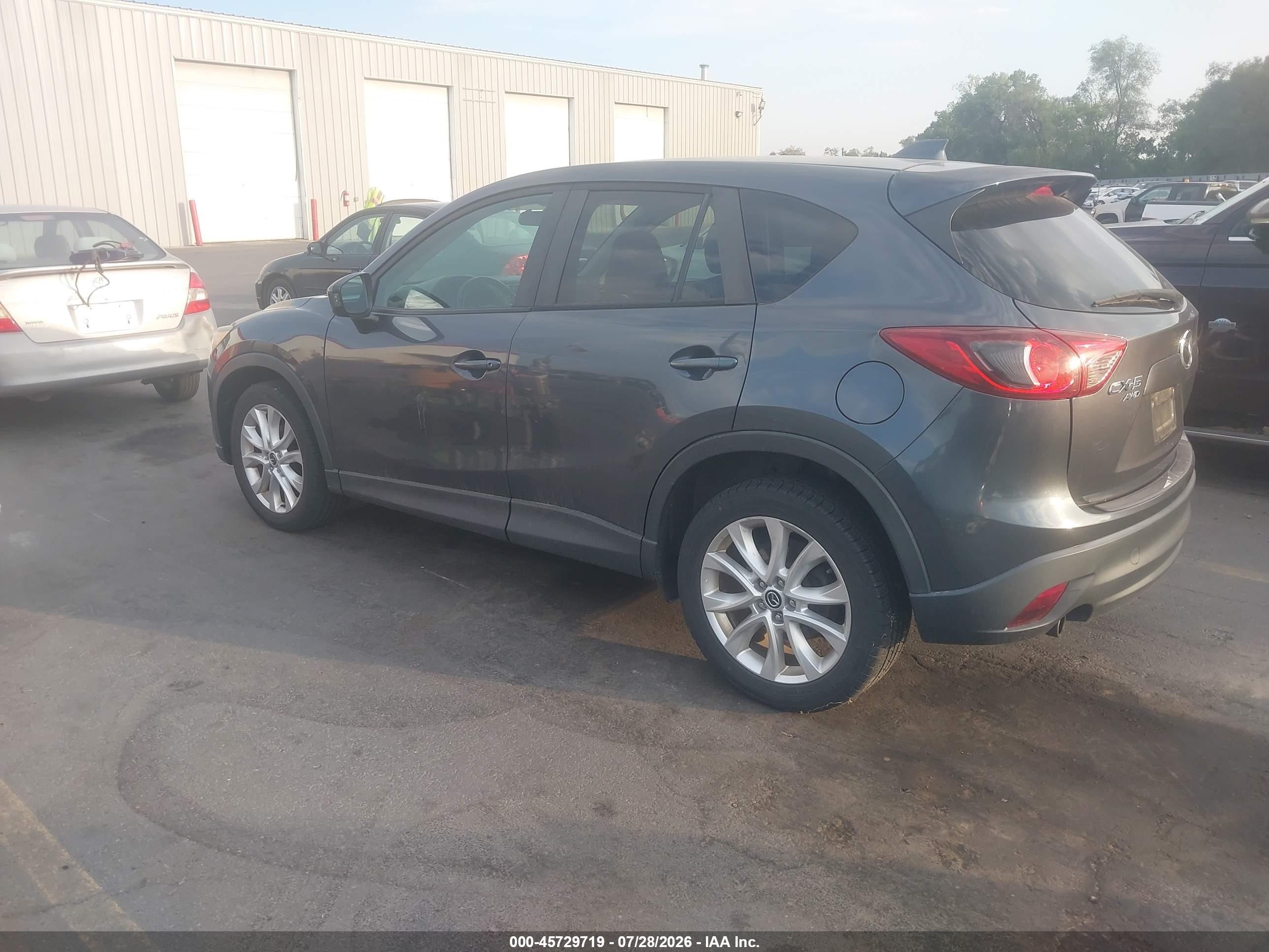 2013 Mazda Cx-5 Grand Touring Black vin: JM3KE4DE2D0126574