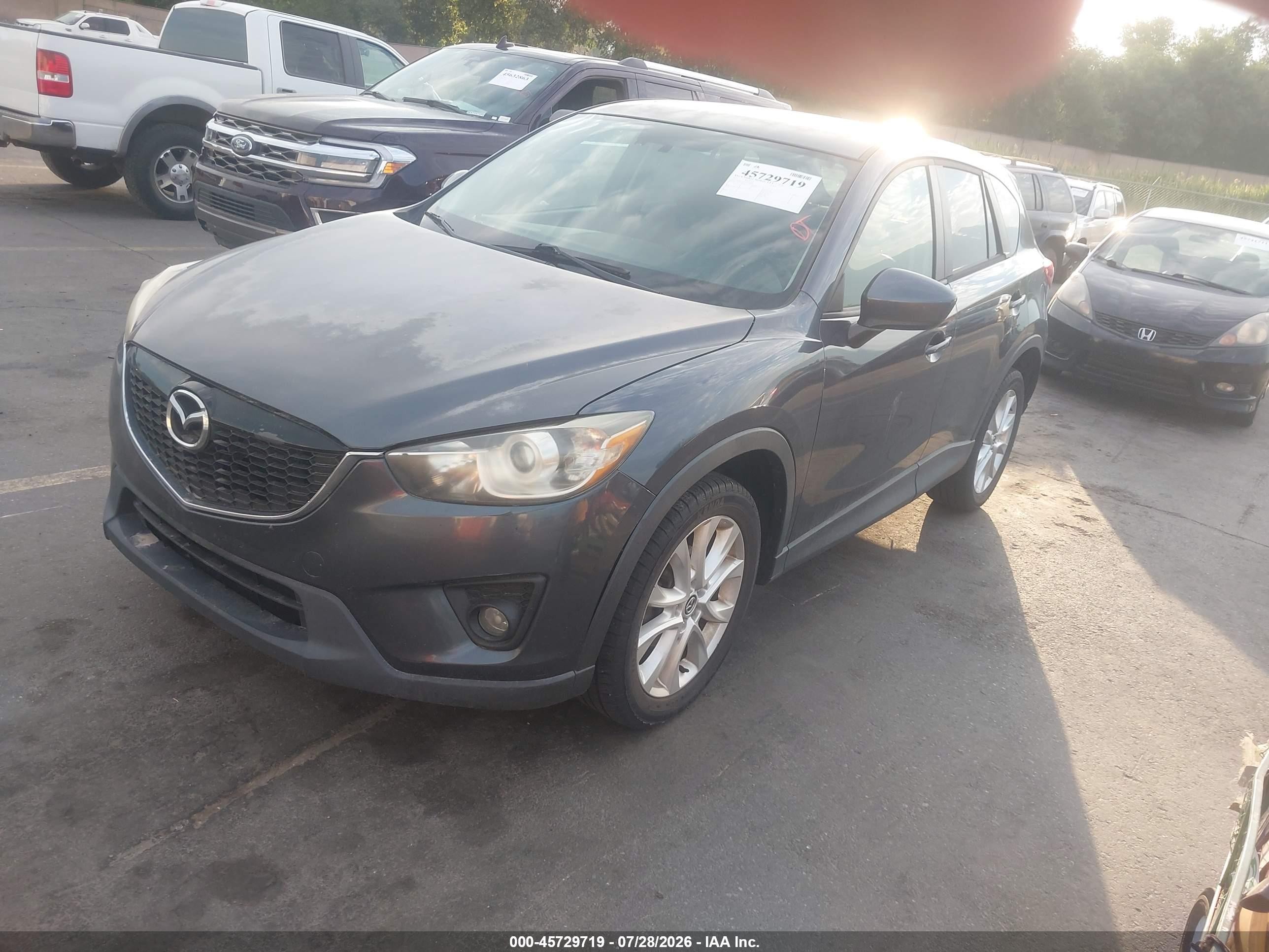 2013 Mazda Cx-5 Grand Touring Black vin: JM3KE4DE2D0126574