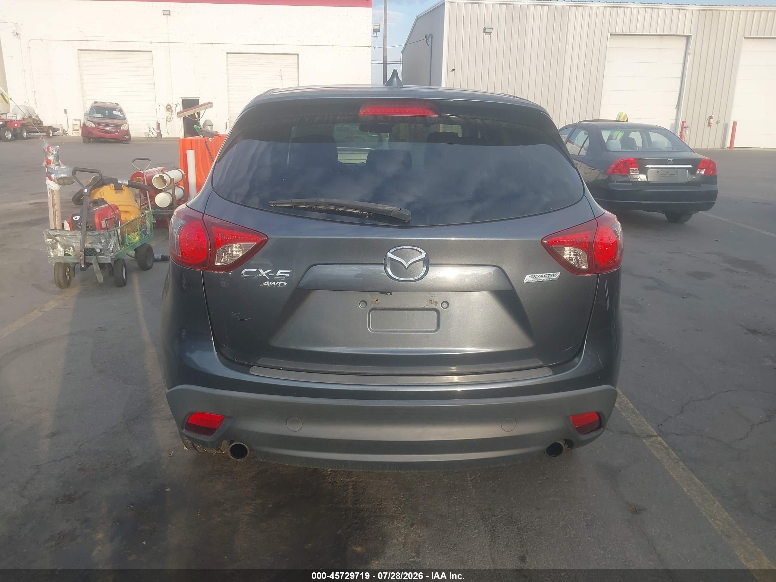 2013 Mazda Cx-5 Grand Touring Black vin: JM3KE4DE2D0126574