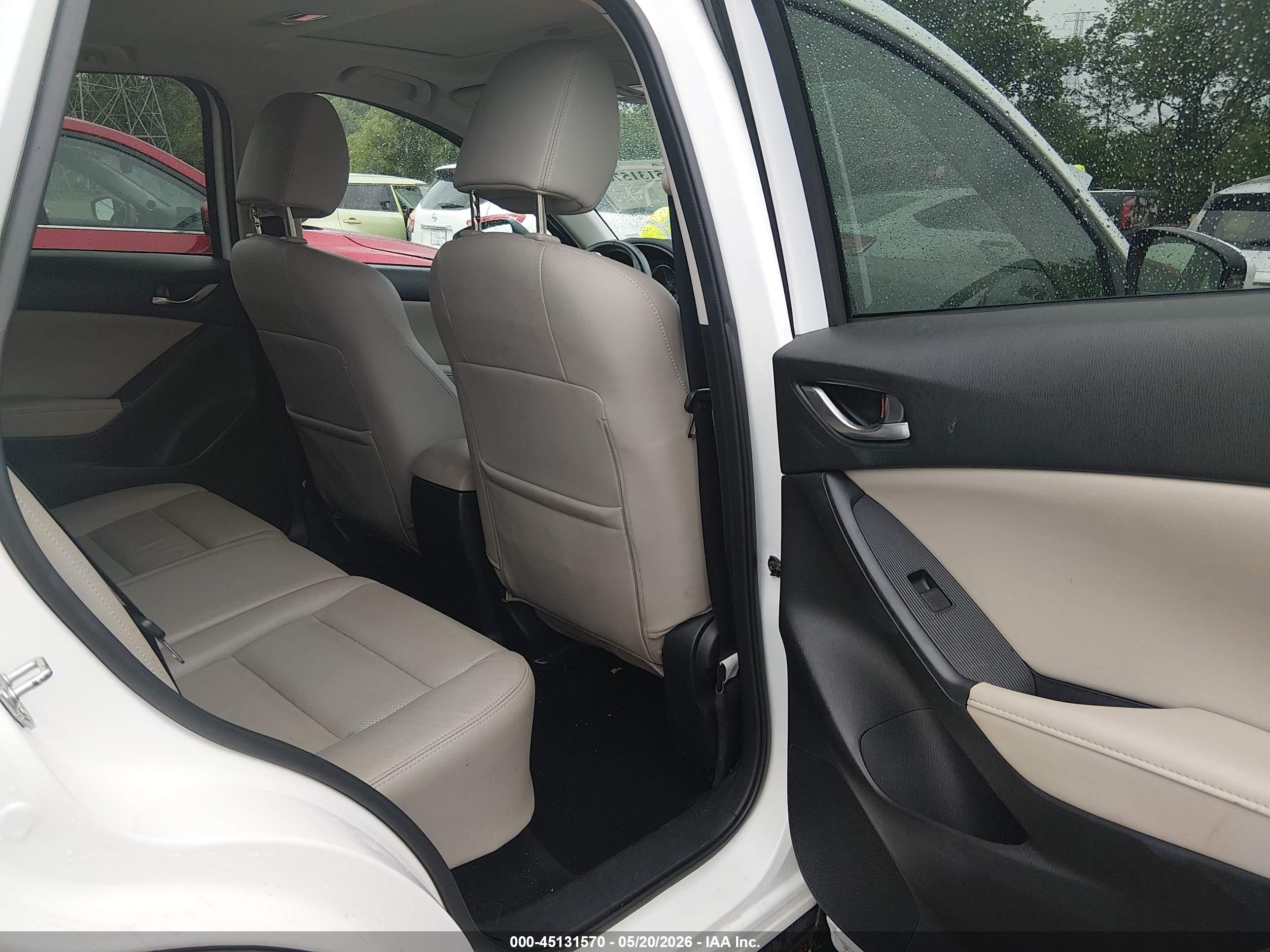 2013 Mazda Cx-5 Grand Touring White vin: JM3KE4DE2D0127109