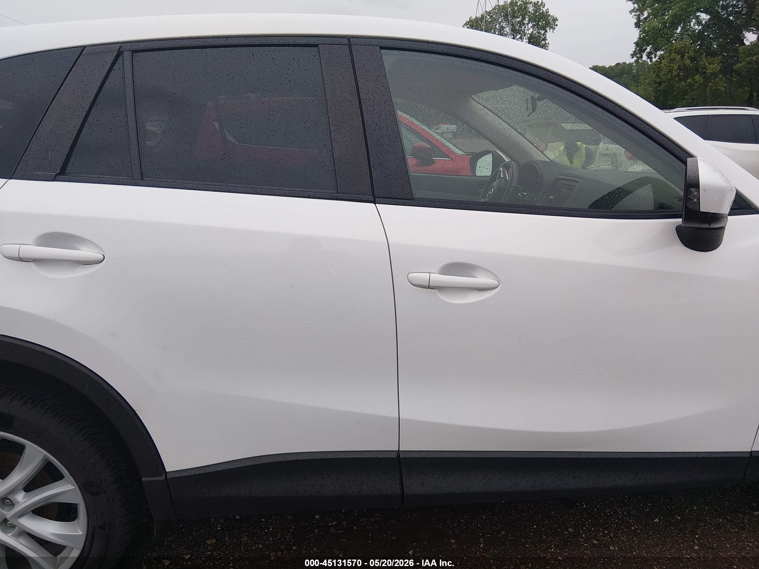 2013 Mazda Cx-5 Grand Touring White vin: JM3KE4DE2D0127109