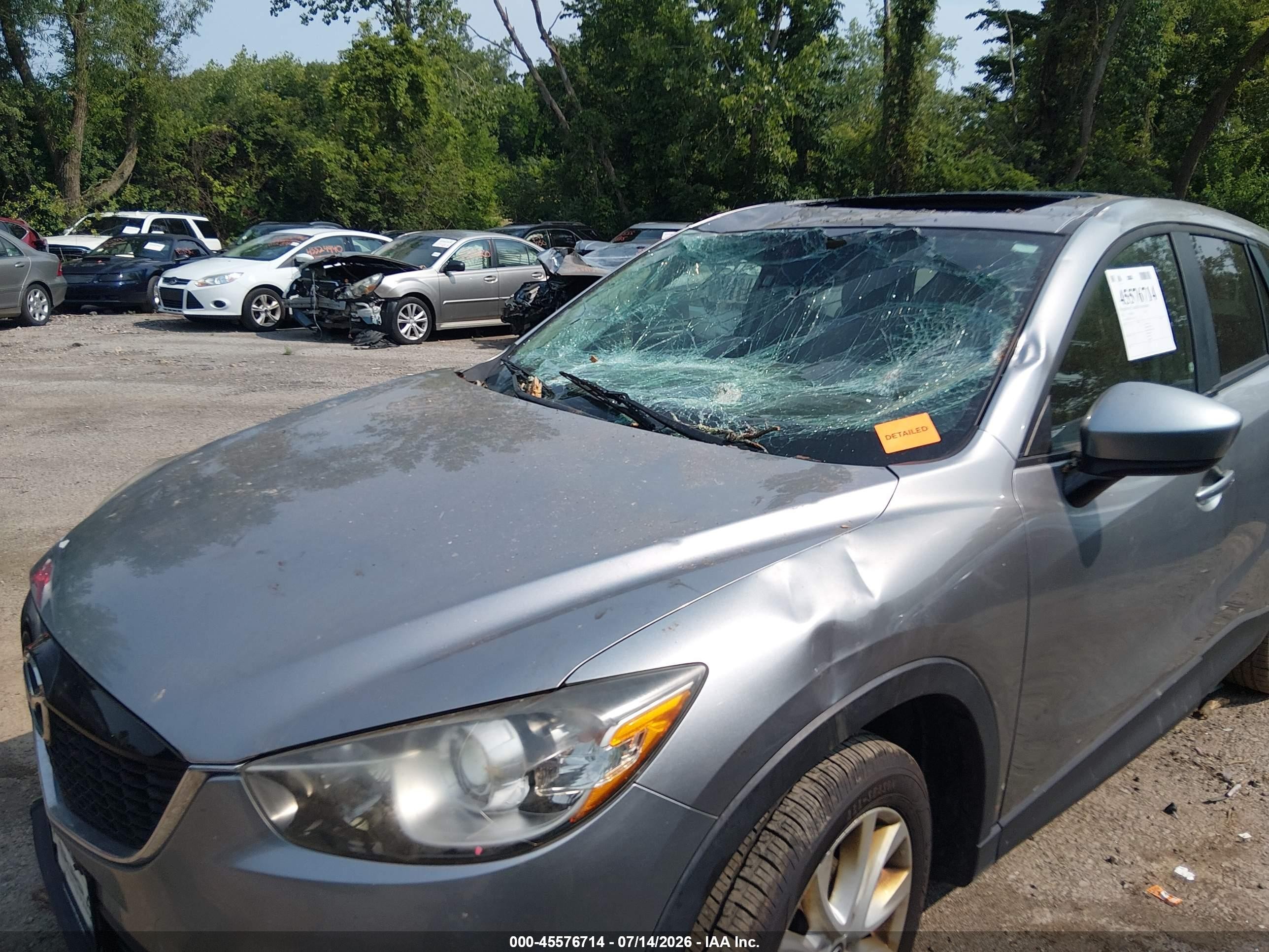 2013 Mazda Cx-5 Grand Touring Серебряный vin: JM3KE4DE2D0127238
