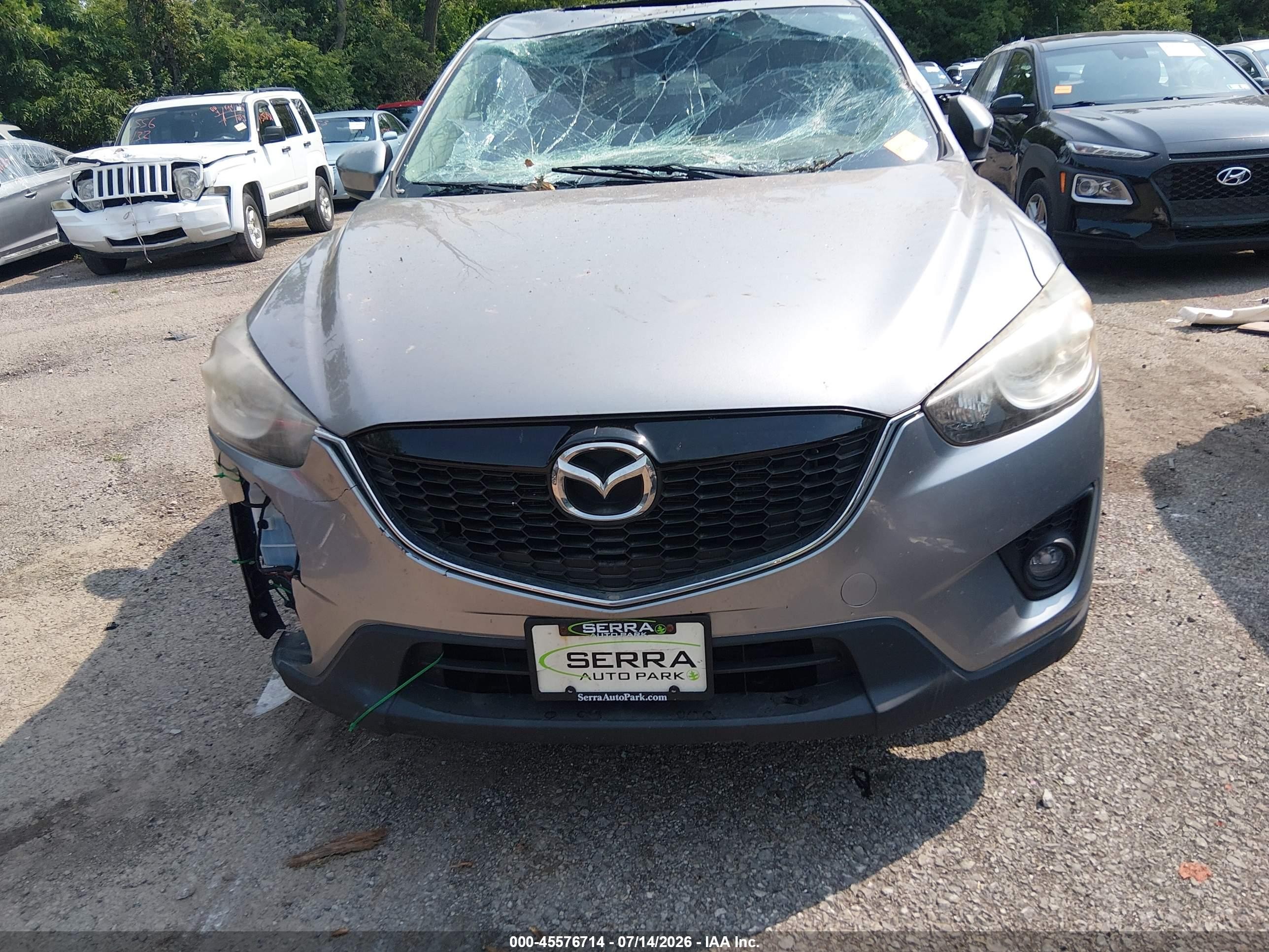 2013 Mazda Cx-5 Grand Touring Серебряный vin: JM3KE4DE2D0127238