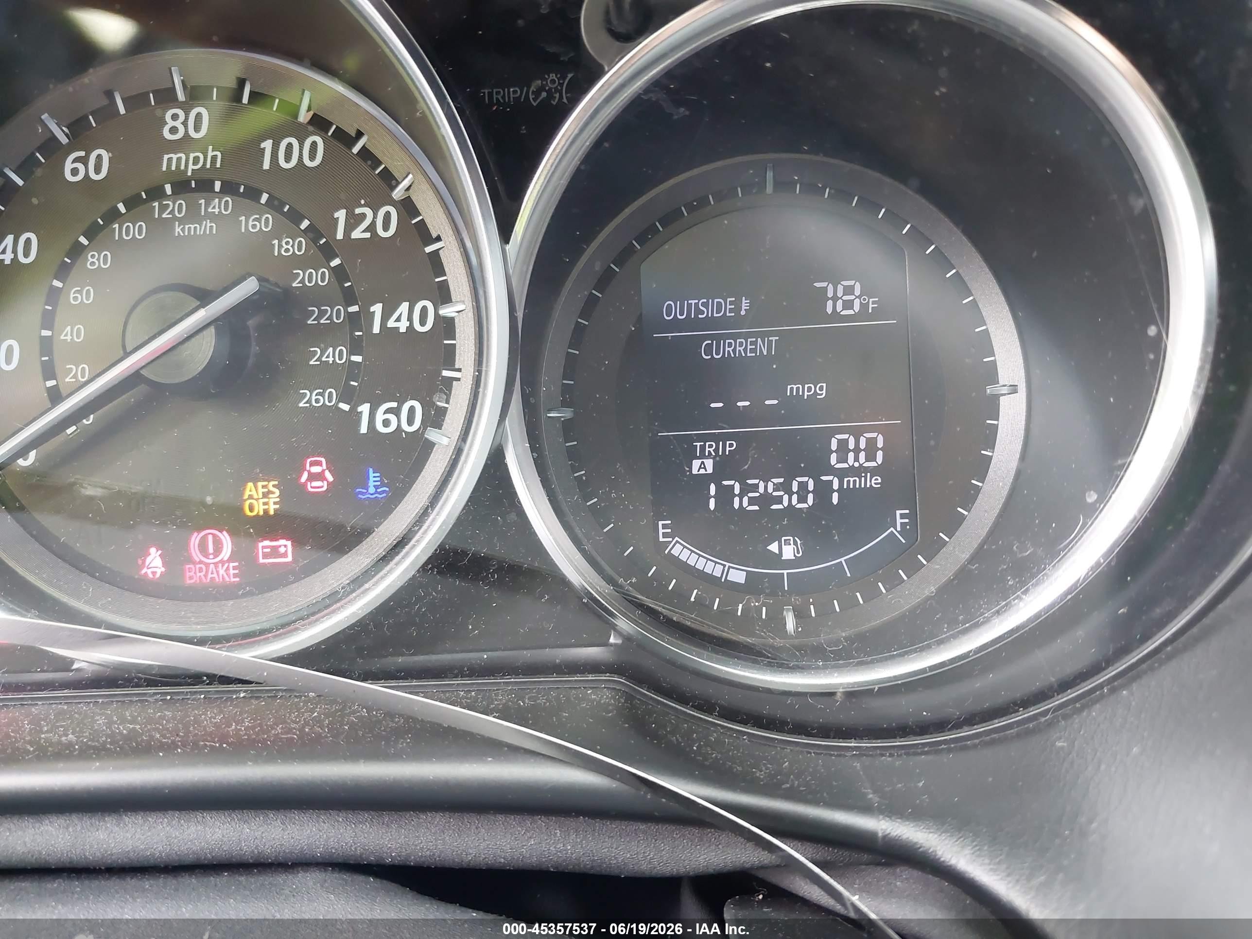2013 Mazda Cx-5 Grand Touring White vin: JM3KE4DE2D0149935