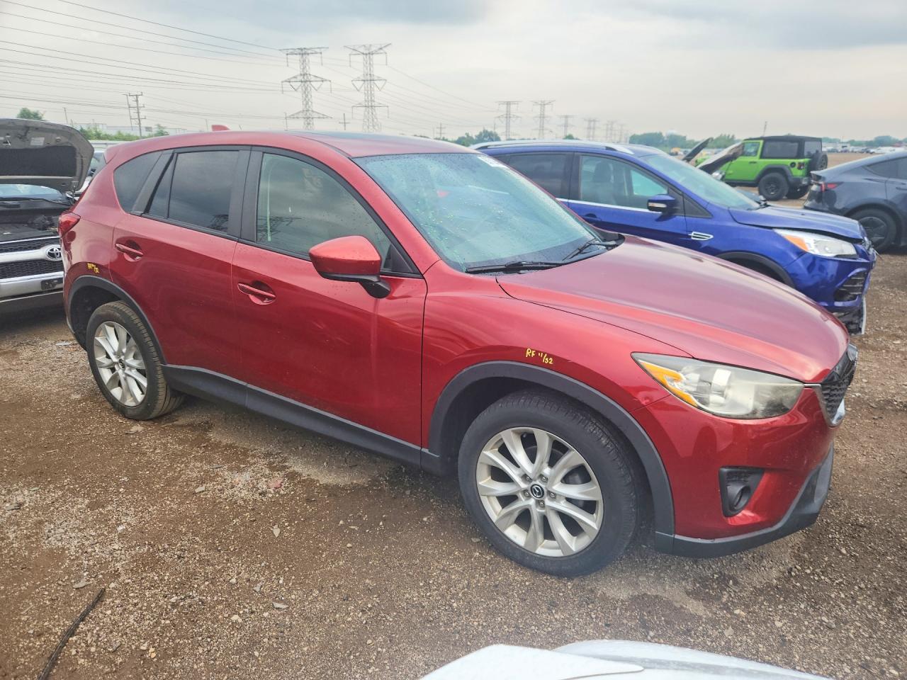 2013 Mazda Cx-5 Gt Red vin: JM3KE4DE2D0159557