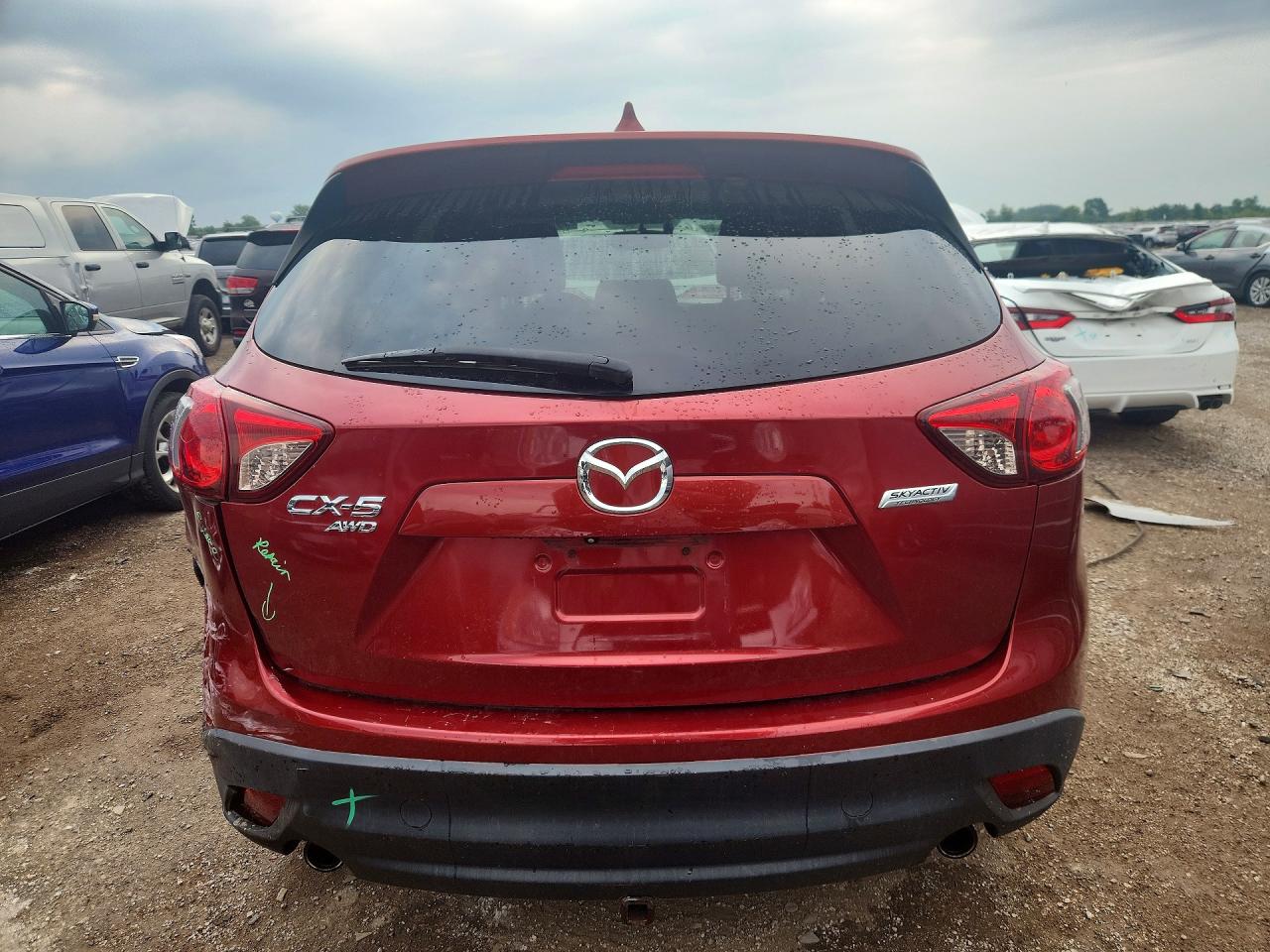 2013 Mazda Cx-5 Gt Red vin: JM3KE4DE2D0159557