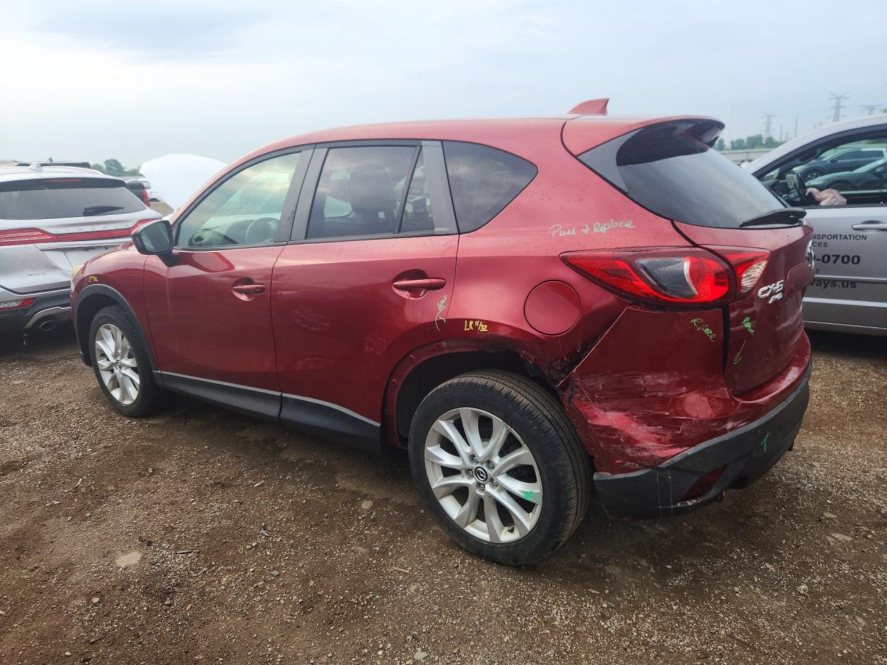 2013 Mazda Cx-5 Gt Red vin: JM3KE4DE2D0159557