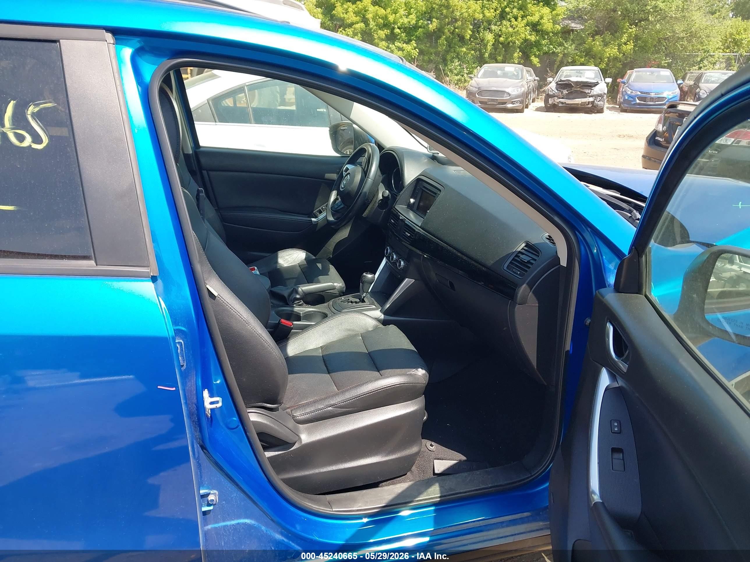 2013 Mazda Cx-5 Grand Touring Blue vin: JM3KE4DE2D0165763
