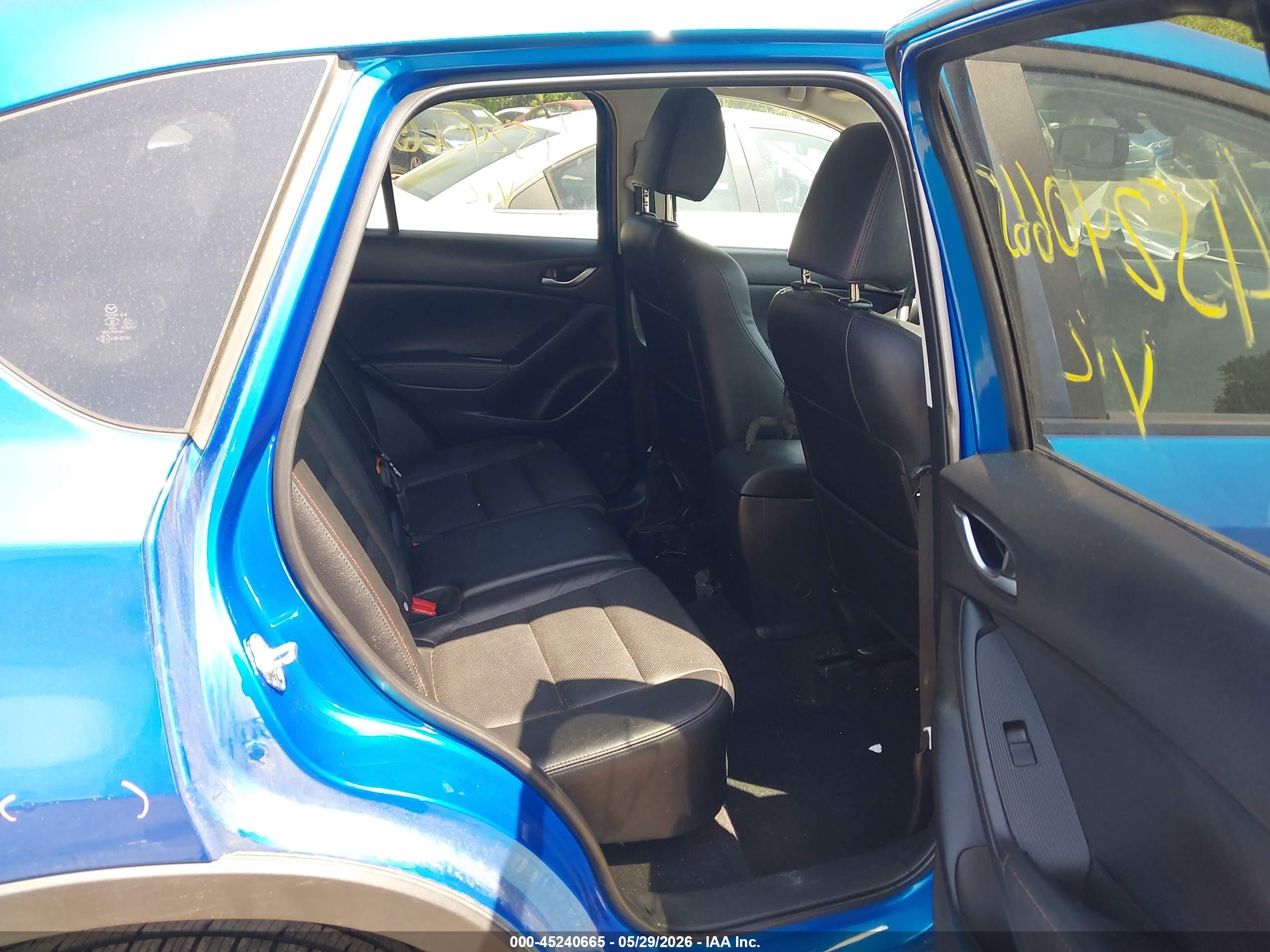 2013 Mazda Cx-5 Grand Touring Blue vin: JM3KE4DE2D0165763